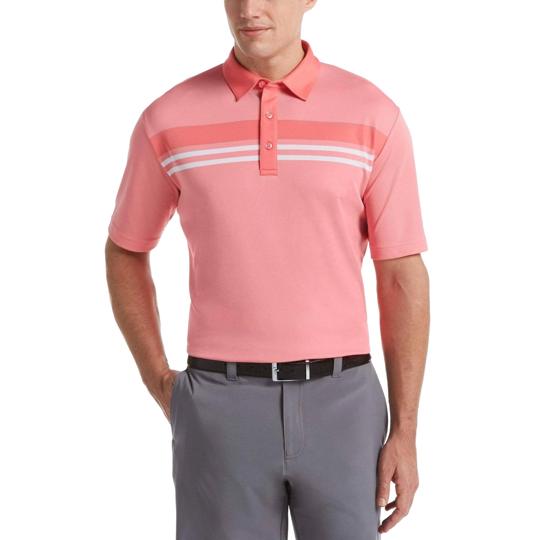 Callaway Men's Golf Polo Shirt - Breathable & Moisture-Wicking Performance Shirt for Golfers | Perfect for Golf Tournaments & Casual Wear