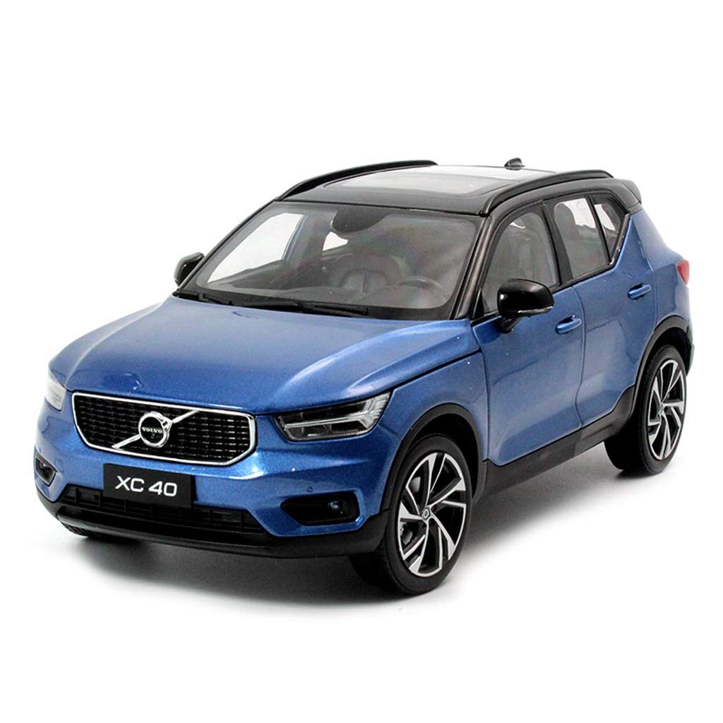 Original XC40 1:18 Alloy Car Model - Blue Sports Version for Collectors & Display