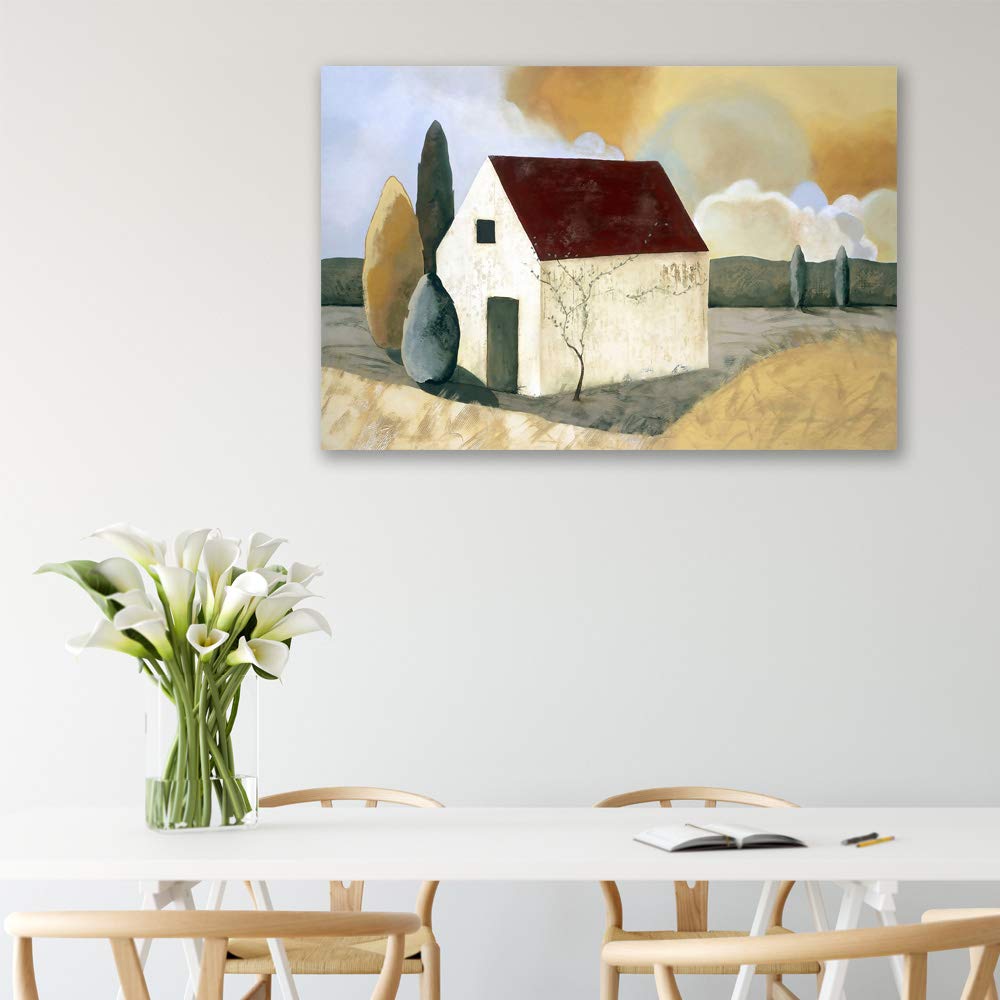 Wall26 Impressionist City Giclee Canvas Wall Art - 16x24 Inches, Modern Home Decor for Bedroom, Living Room, Office & Dining Room