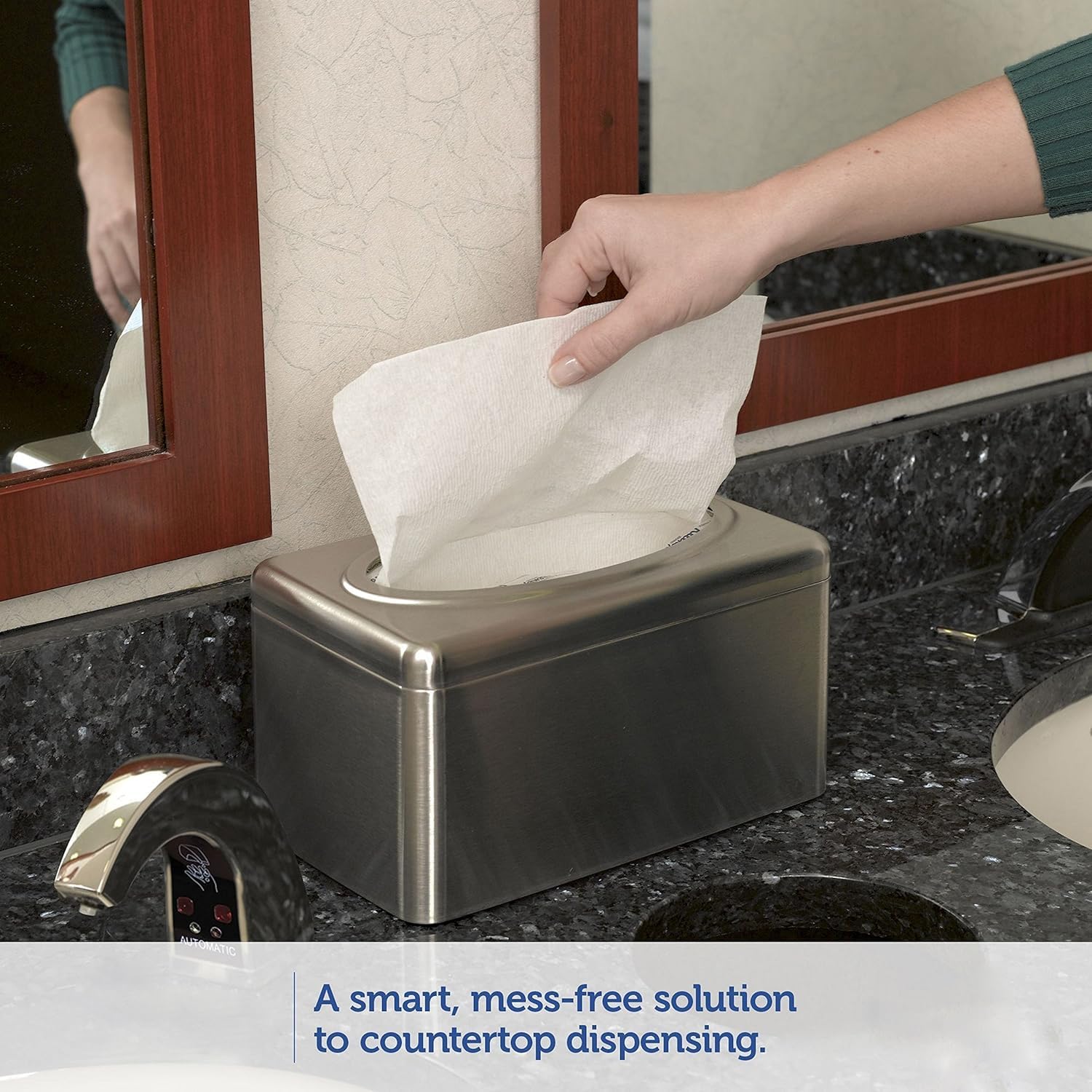 Kleenex® Pop-Up Paper Hand Towel Box, 120 Pulls (17011A) - Premium Disposable Hand Towels for Kitchen, Bathroom & Office Use