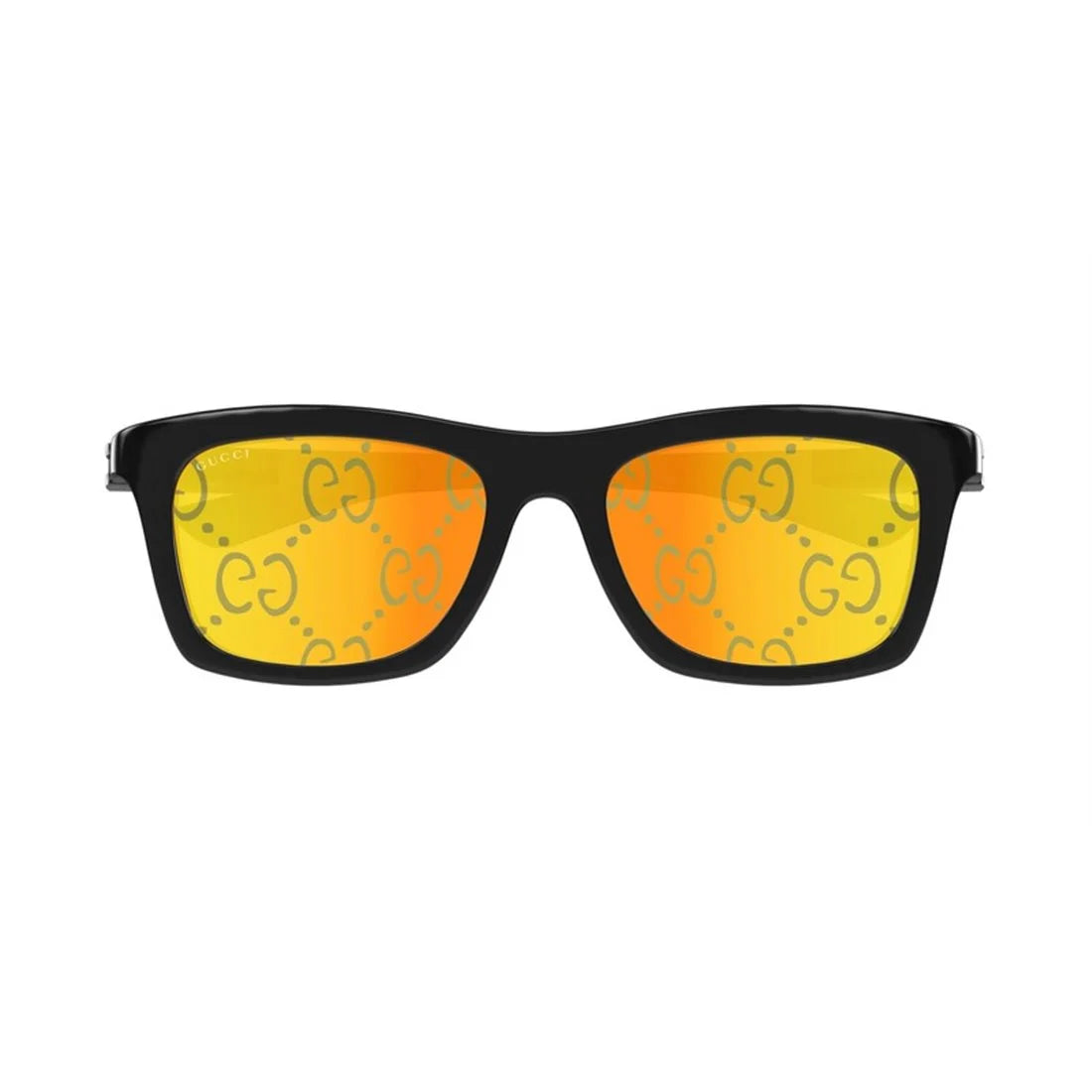 Gucci GG1735S Black Mirror Wrap Sunglasses for Women - Luxury Designer Shades for Beach, Driving & Outdoor Fashion