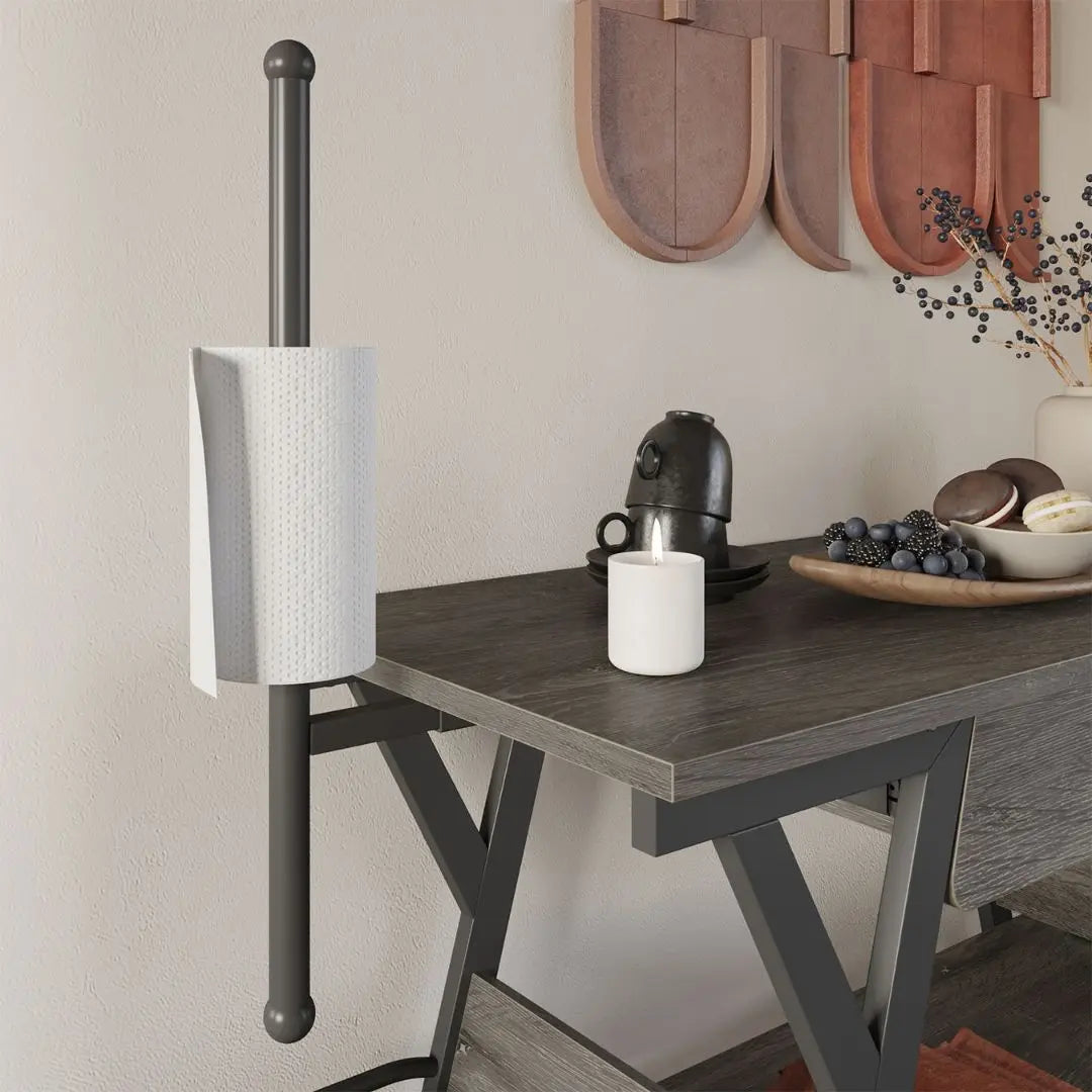 Bestier Coffee Bar Stand with Drawer - Rustic Kitchen Island Cart for Espresso Machine & Coffee Maker - Perfect for Small Kitchen, Breakfast Nook or Home Bar Setup