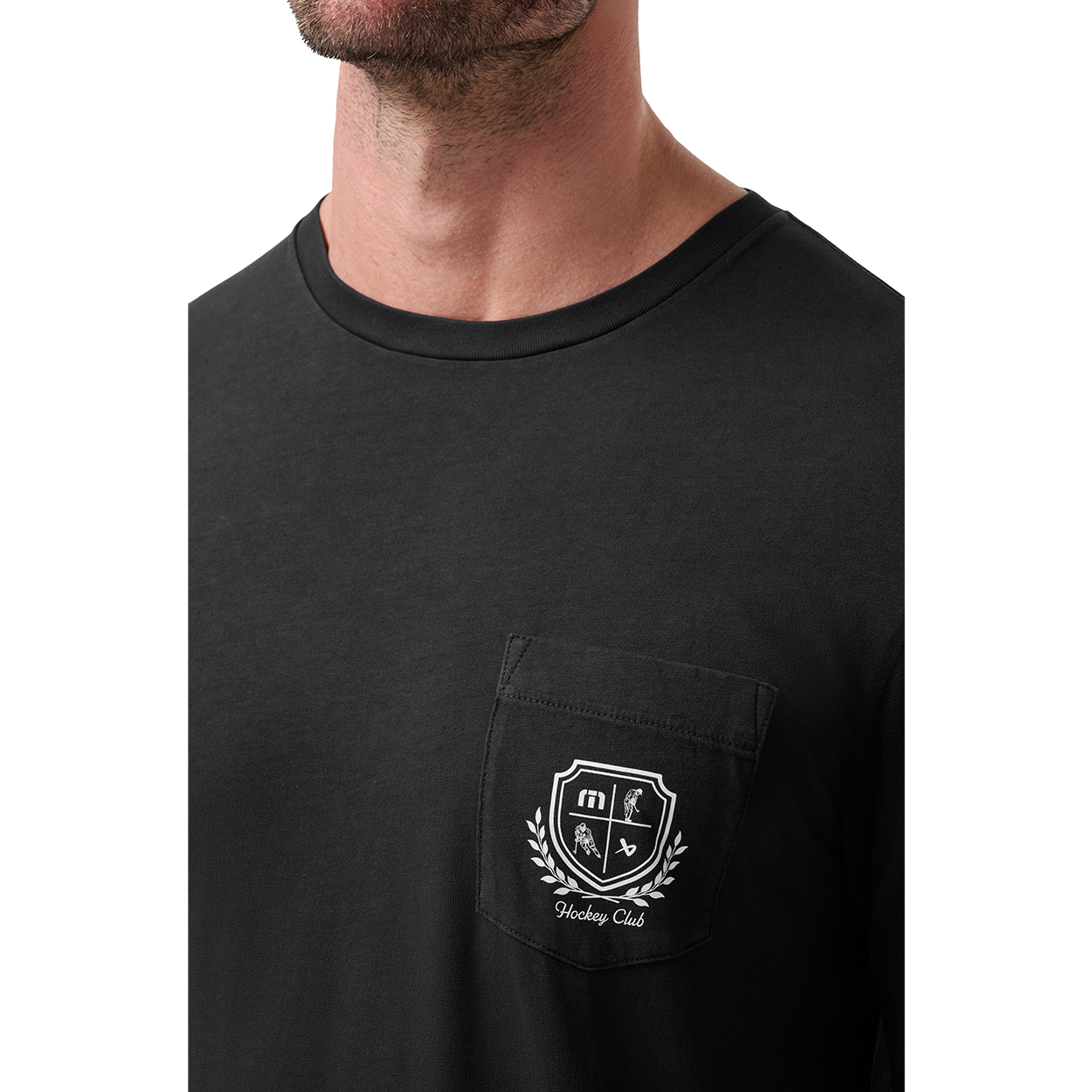 Bauer x TravisMathew Faceoff Tee - Men's Performance Golf Shirt - Moisture Wicking & Breathable for Comfort on the Course