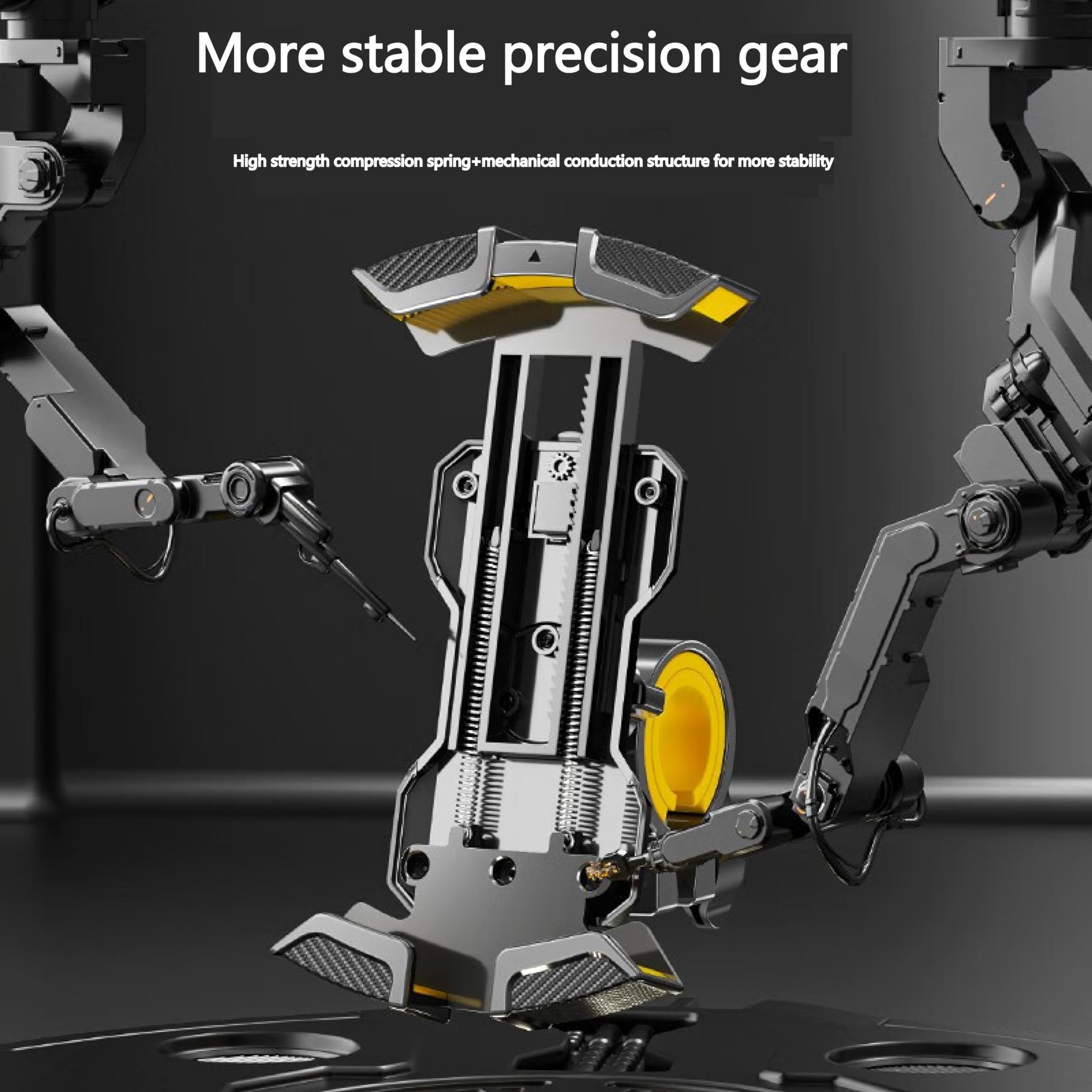 **Adjustable Bike Phone Holder - Universal Handlebar Cell Phone Mount with Soft Cushion & Metal Clip for iPhone, Samsung & More - Perfect for Cycling, Commuting & Outdoor Adventures (Black)**