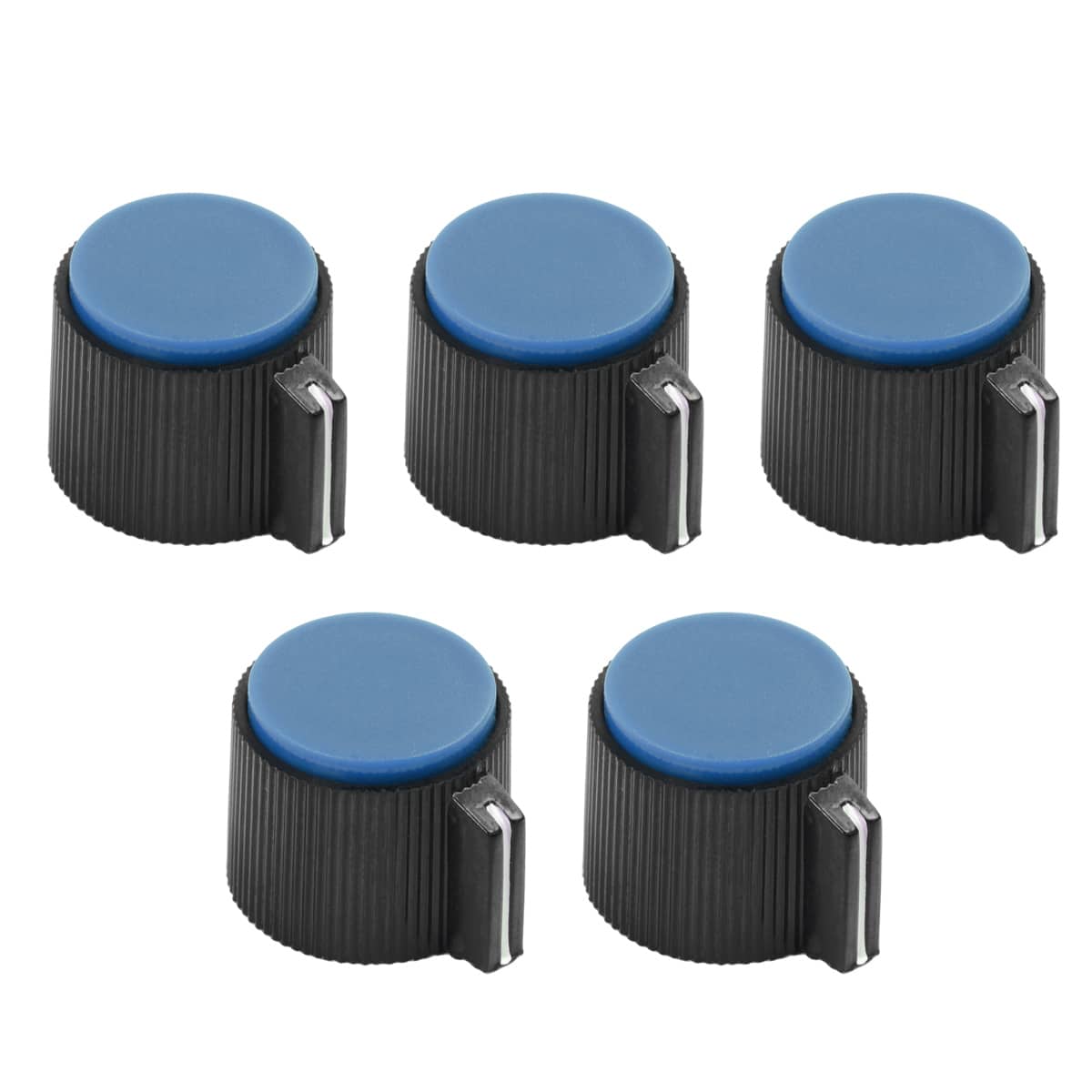 Anderson Five Pack Knob Set Replacement for Minelab Excalibur Metal Detector - Durable Control Knobs for Underwater & Beach Metal Detecting