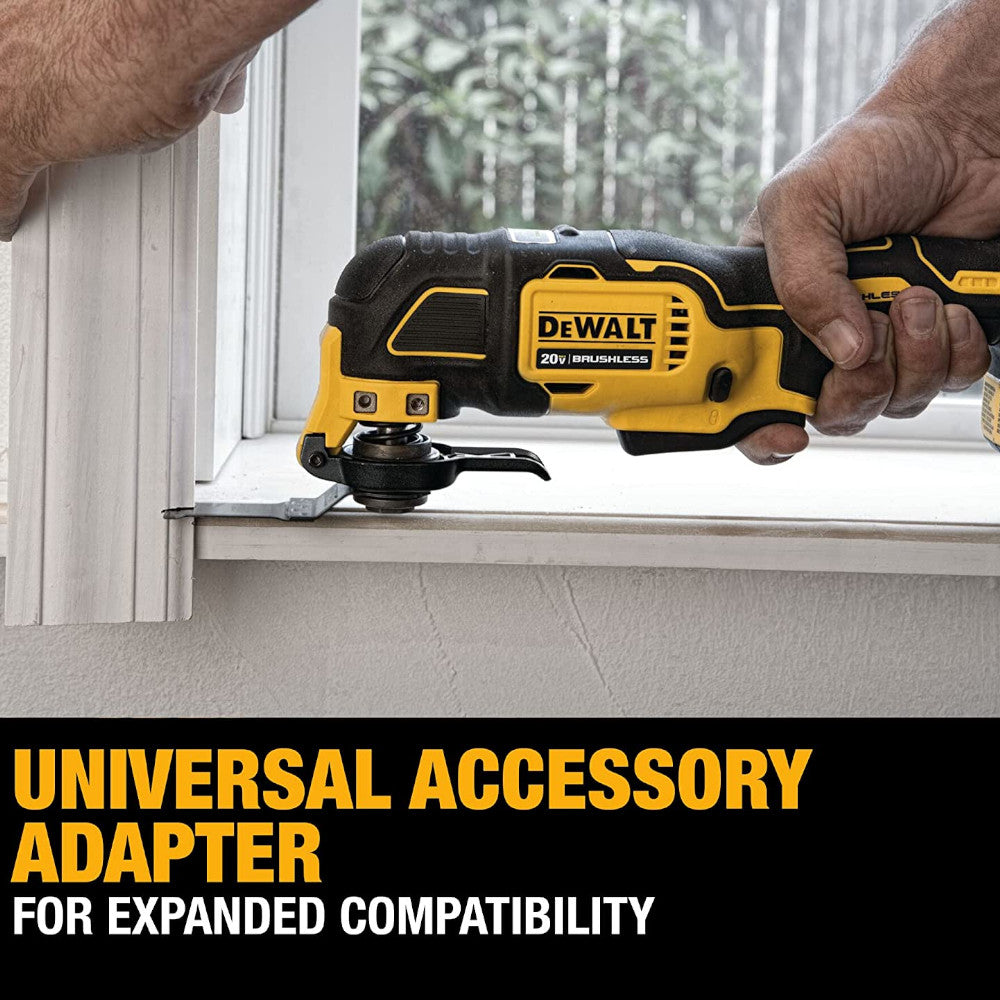 DEWALT Atomic 20V MAX* Brushless Cordless Oscillating Multi-Tool Kit (Refurbished with Warranty) - DCS354D1 | Perfect for DIY Projects, Home Renovations & Professional Construction Work