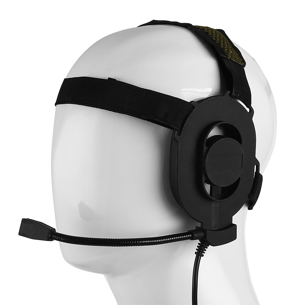 Z Tactical Headset for Kenwood 2 Pin Radio - Military Grade Communication Headset with Noise Reduction - Perfect for Airsoft, Hunting, and Outdoor Adventures