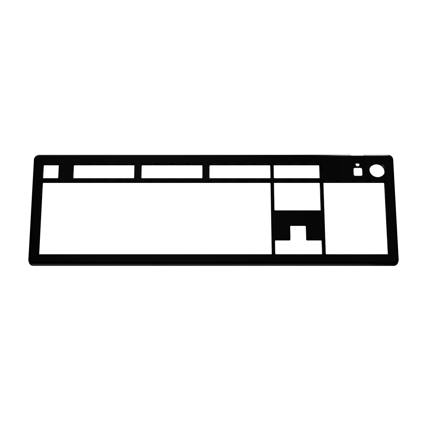 GMMK 3 Mechanical Keyboard Top Case - Black Plastic Replacement Part for Custom Builds | Perfect for Gaming, Typing & PC Enthusiasts