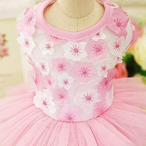 Summer Dog Dresses for Small Dogs & Cats - Soft & Cute Puppy Princess Wedding Costume | Perfect for Weddings, Parties & Special Occasions