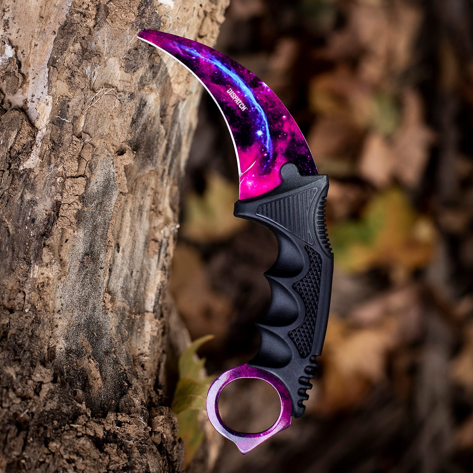 Tactical Fixed Blade Karambit Knife with Sheath - Outdoor Camping & Hunting Survival Tool - Durable EDC Knife for Hiking, Adventure, Bushcraft, Self Defense & Collectors - Perfect for Wilderness Survival, Tactical Training & Outdoor Enthusiasts