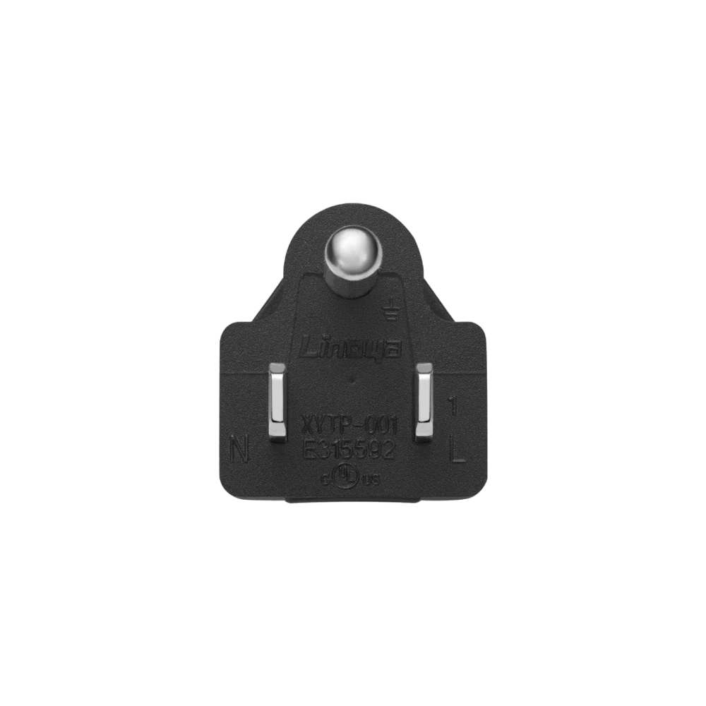 EcoFlow AC Charging Cable - NEMA 5-15P to C13 Power Cord (1.5m/4.9ft) for Portable Power Stations, Solar Generators & Home Backup Power