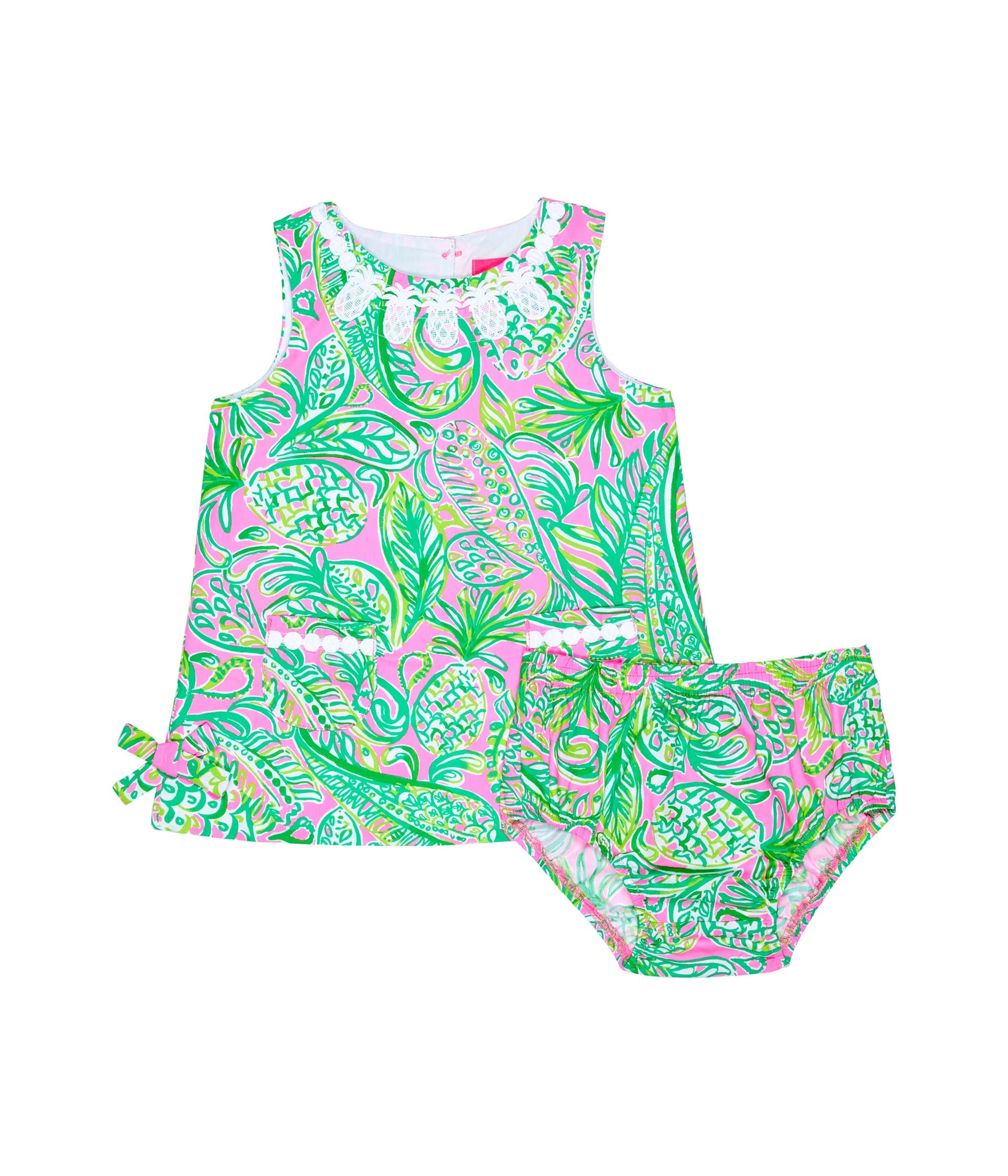 Lilly Pulitzer Baby Girl's Floral Shift Dress - Infant 3-6 Months | Soft Cotton Summer Outfit for Photoshoots, Parties & Special Occasions