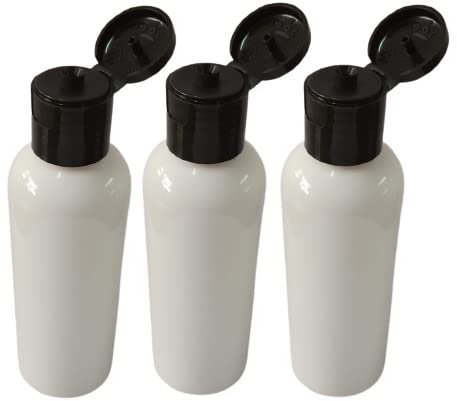 200ml Clear Empty Plastic Bottles - Leak Proof Travel Cosmetic Containers (Pack of 3) | Perfect for Toiletries, Skincare & DIY Beauty Products