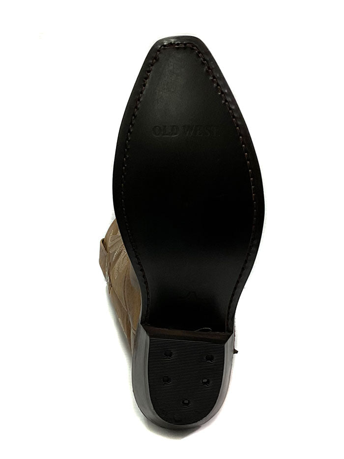 Old West LF1610 Women's Snip Toe Western Boots - Brown Cowgirl Boots for Country Dancing, Rodeo & Casual Wear