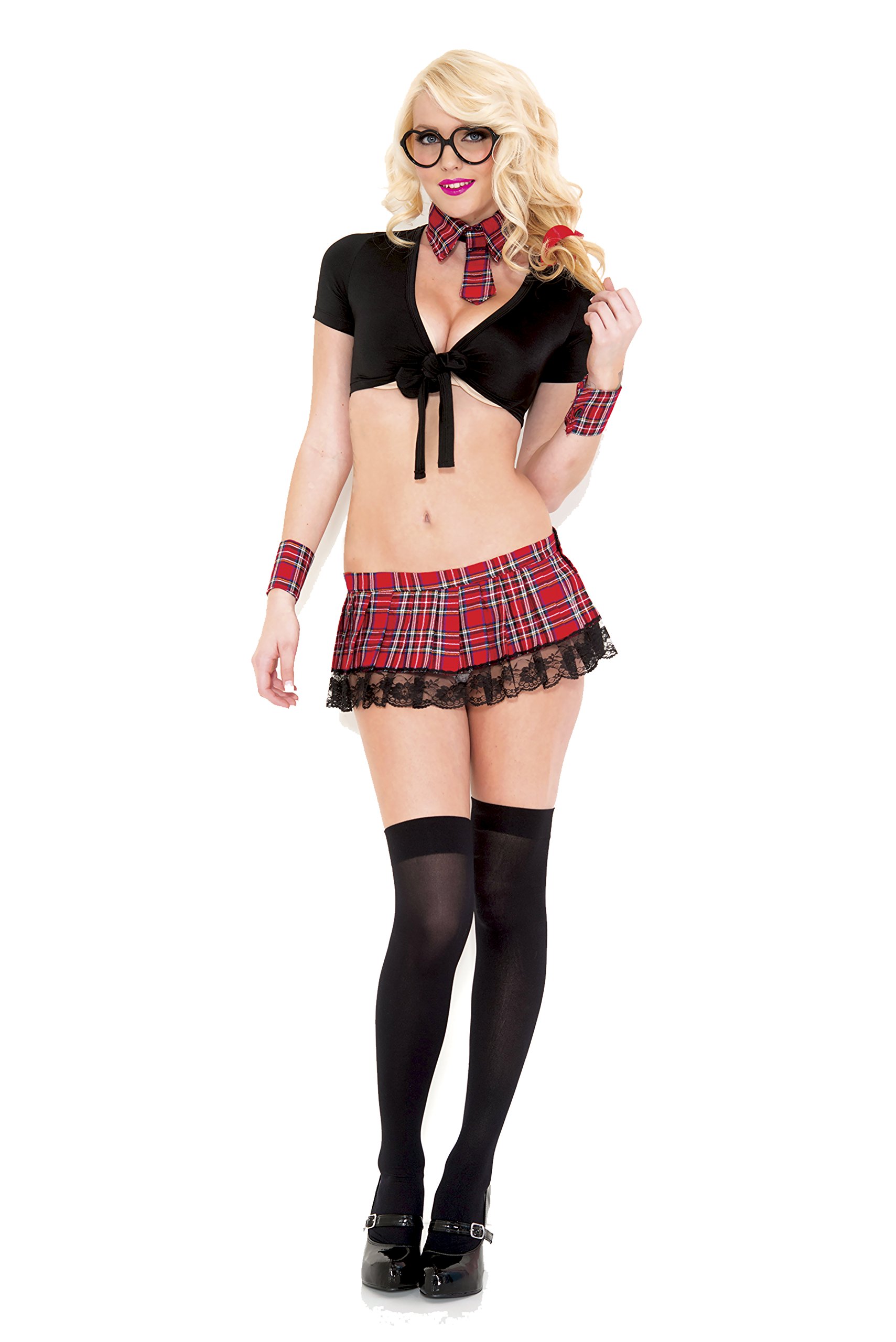 Reformed School Girl Skirt for Women | Vintage Plaid Mini Skirt | Perfect for Cosplay, Halloween & Retro Fashion Outfits