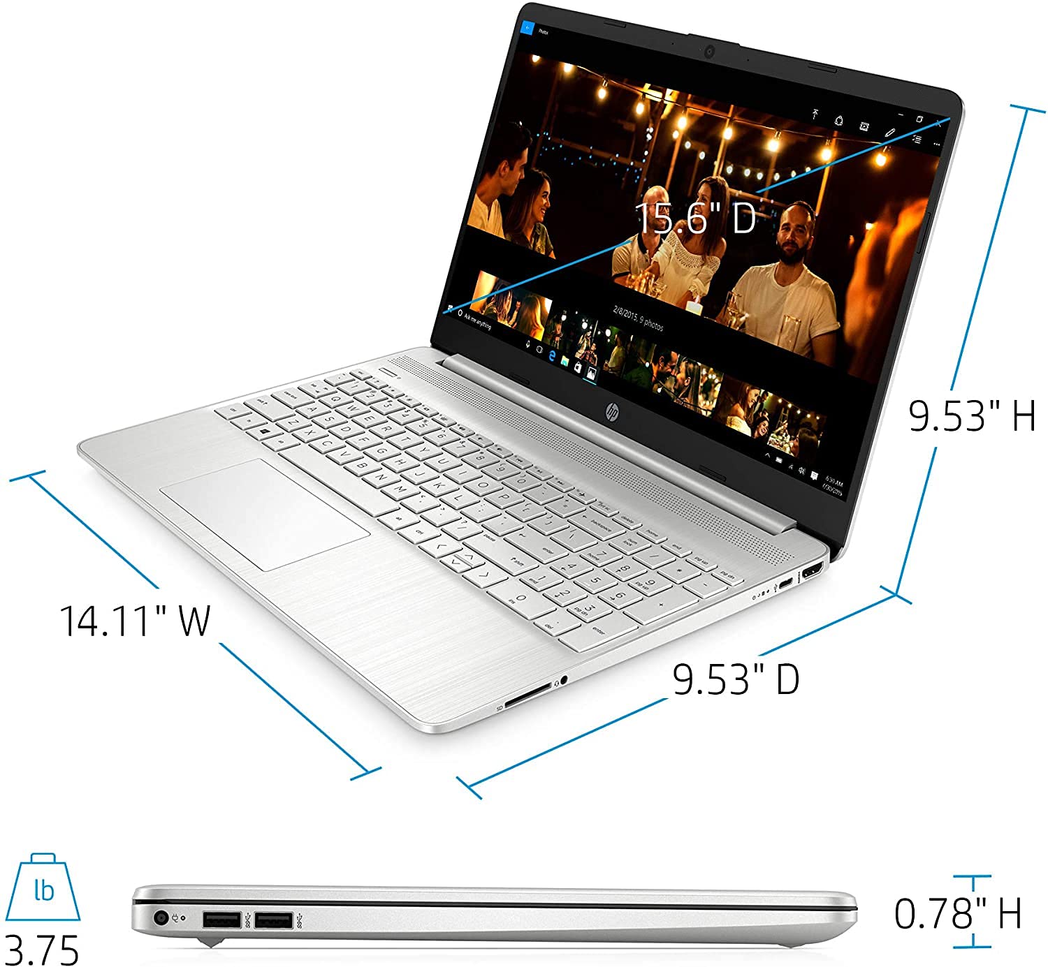 HP 2021 15.6