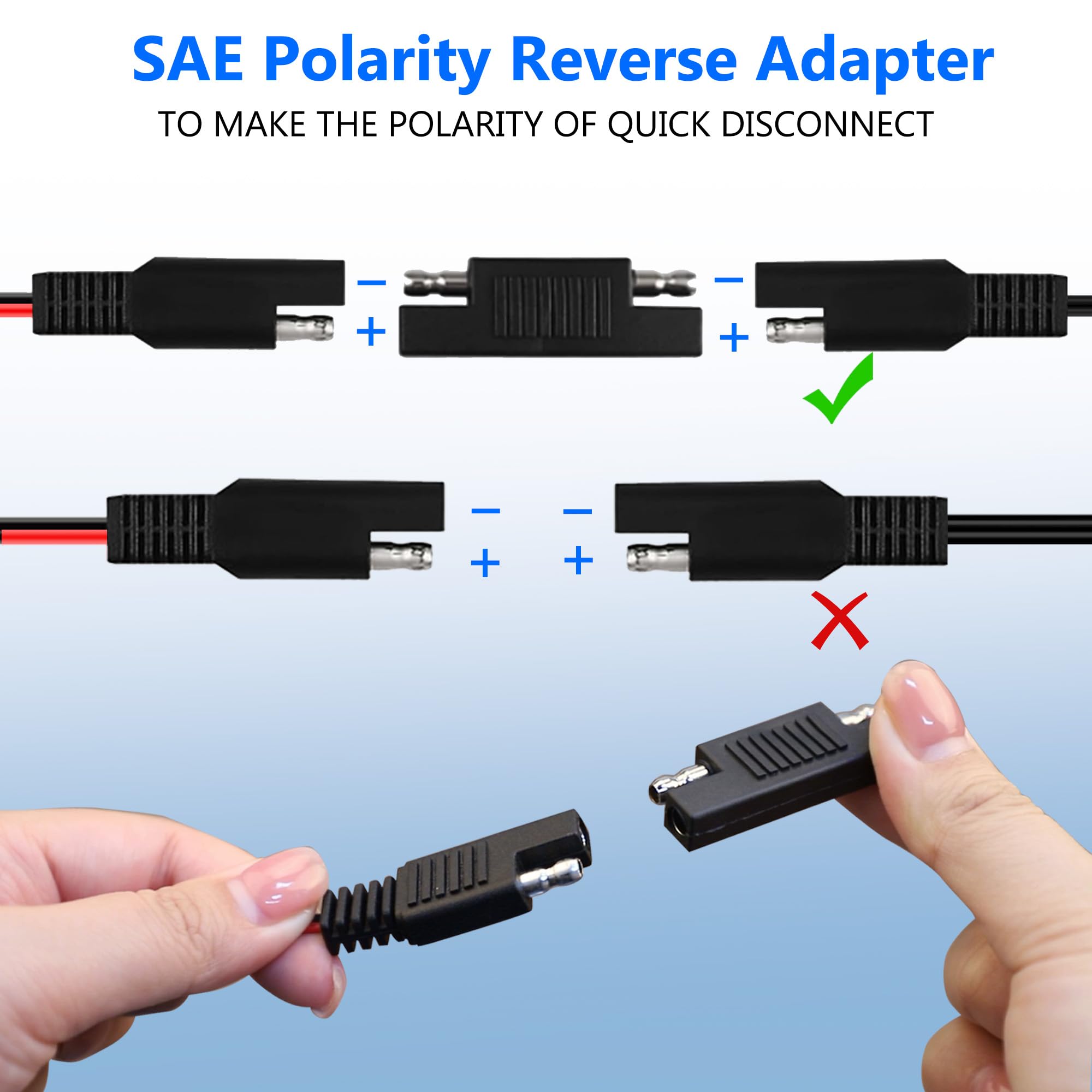 SAE Connector 6V Battery Charger for Kids Ride-On Cars - Compatible with Disney, Marvel Avengers, Frozen, Minnie Mouse, Cars McQueen & More | Perfect for Toy ATVs, Quad Bikes & Electric Vehicles