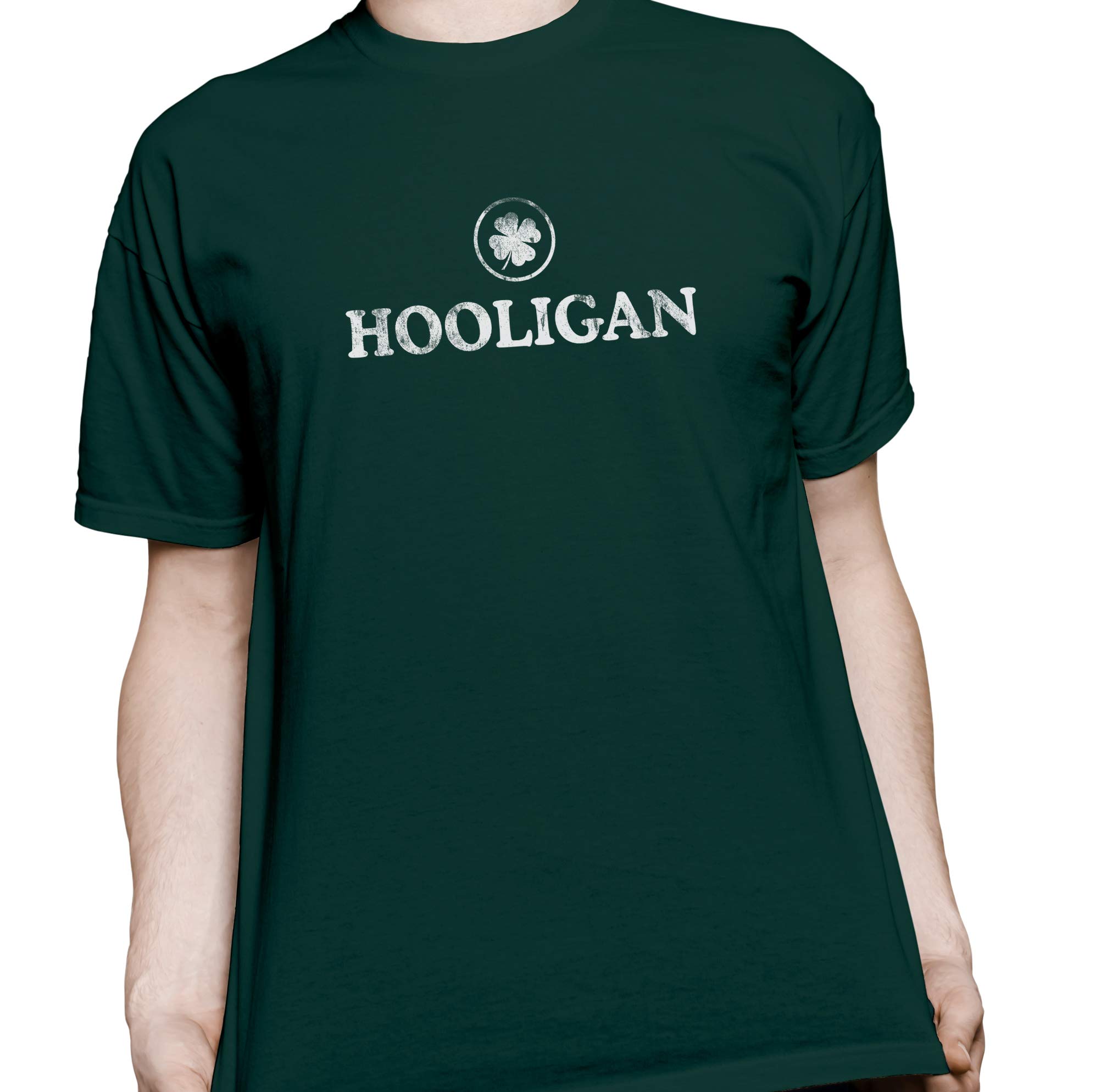 Distressed Vintage St. Patrick's Day T-Shirt - Irish Hooligan Graphic Tee for Men & Women | Pub Crawl, Irish Festival & Holiday Party Outfit