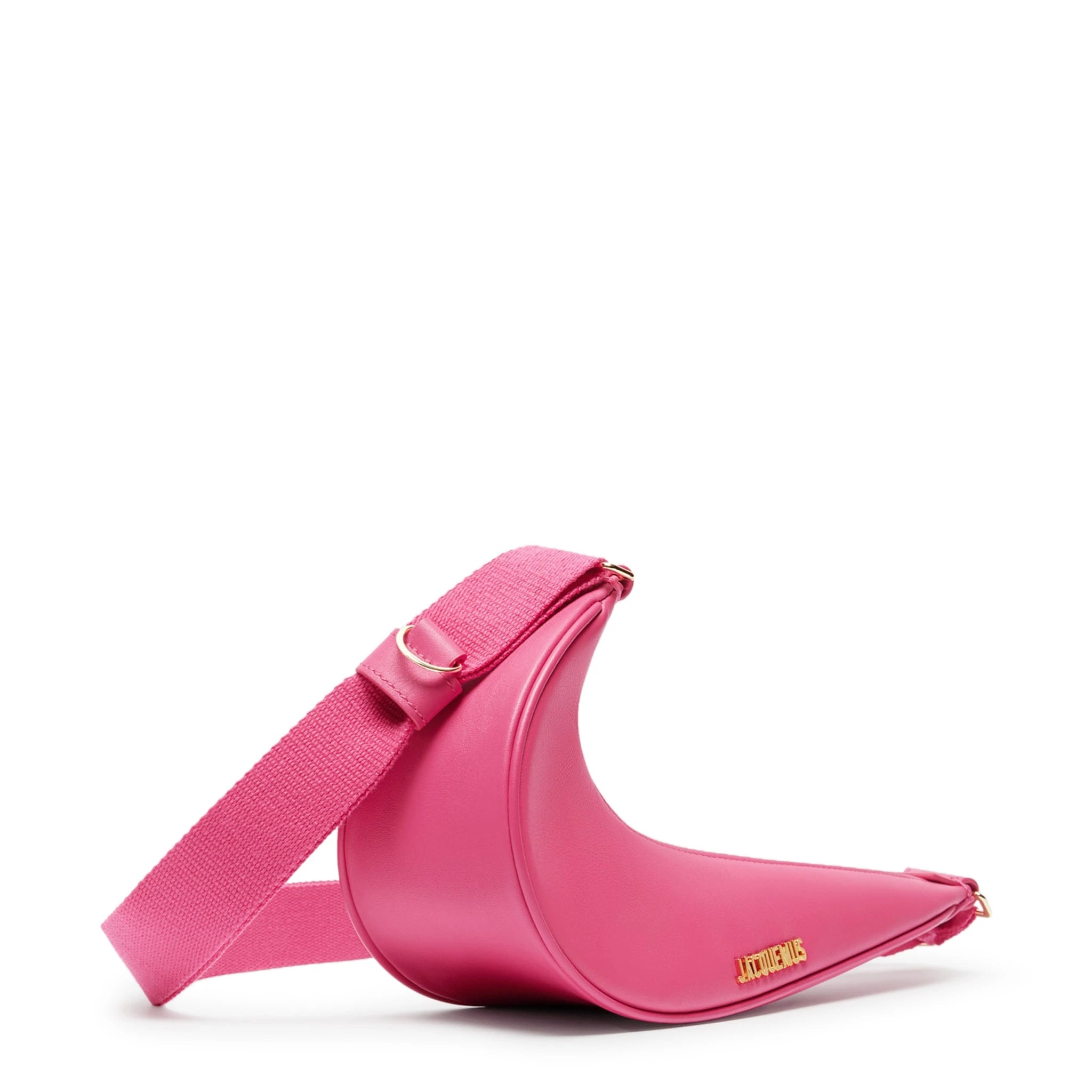 Jacquemus x Nike Le Sac Swoosh Small Dark Pink Crossbody Bag - Stylish & Compact for Everyday Use, Travel & Gym Essentials