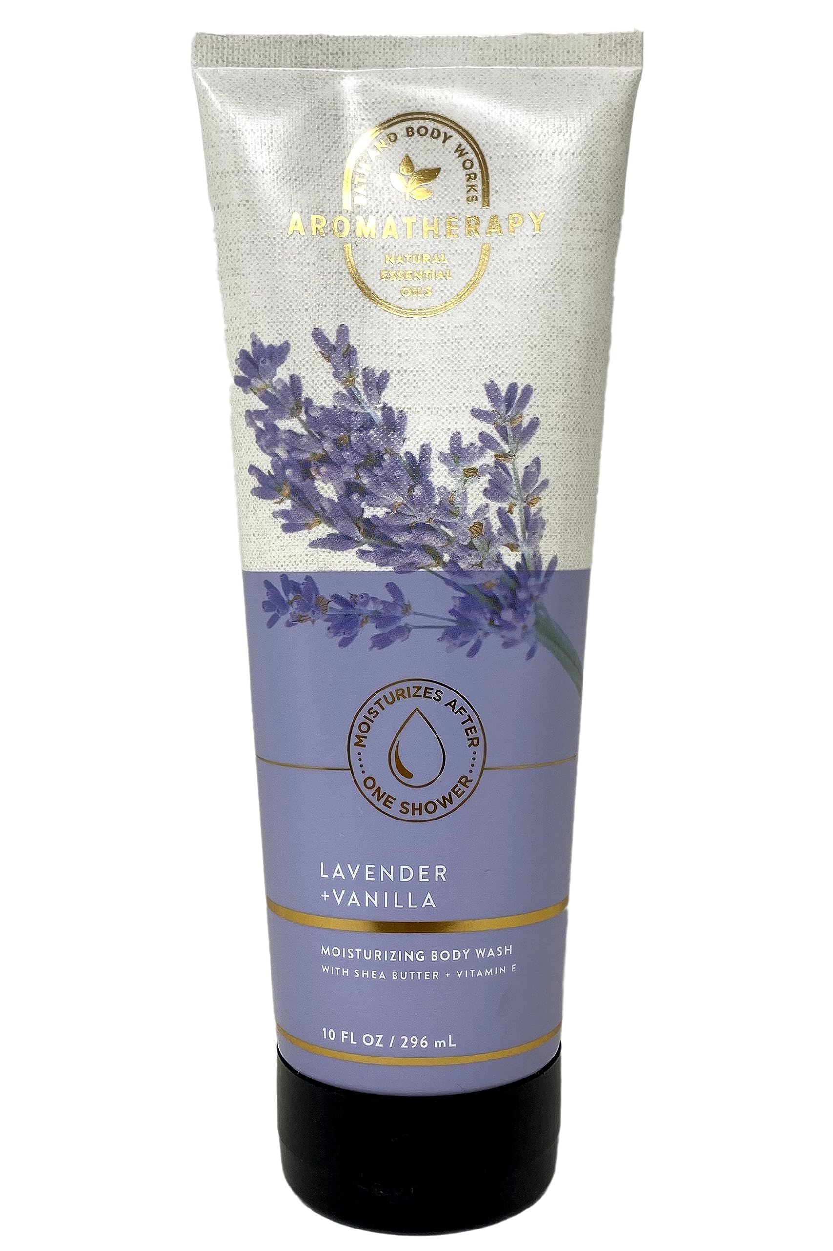 Bath & Body Works Aromatherapy Sleep Lavender Vanilla 3-Piece Gift Set - Pillow Mist, Moisturizing Body Wash & Body Cream with Himalayan Salt Soap Sample | Relaxing Bedtime Routine & Stress Relief