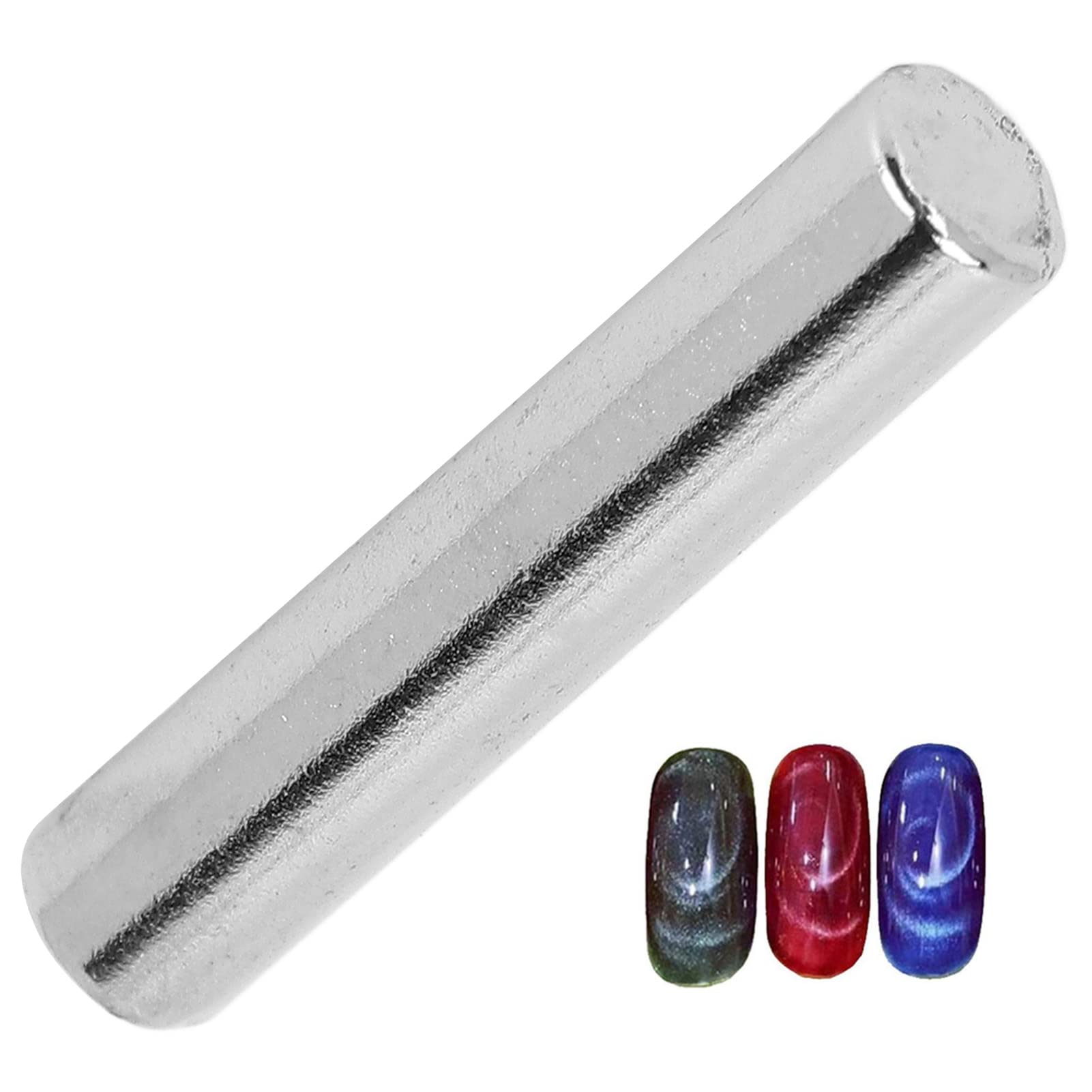 EXCLUZO Double Ended Nail Art Magnet Stick - Professional Gel Polish Magnet for Nail Technicians & Salon Use | Perfect for Creating Cat Eye & Magnetic Nail Designs