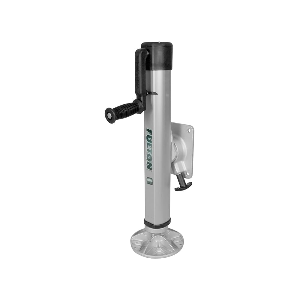 Fulton 1413230134 F2 Marine Trailer Jack - 2000 lbs Capacity, Sidewind Bolt-On Mount, 10