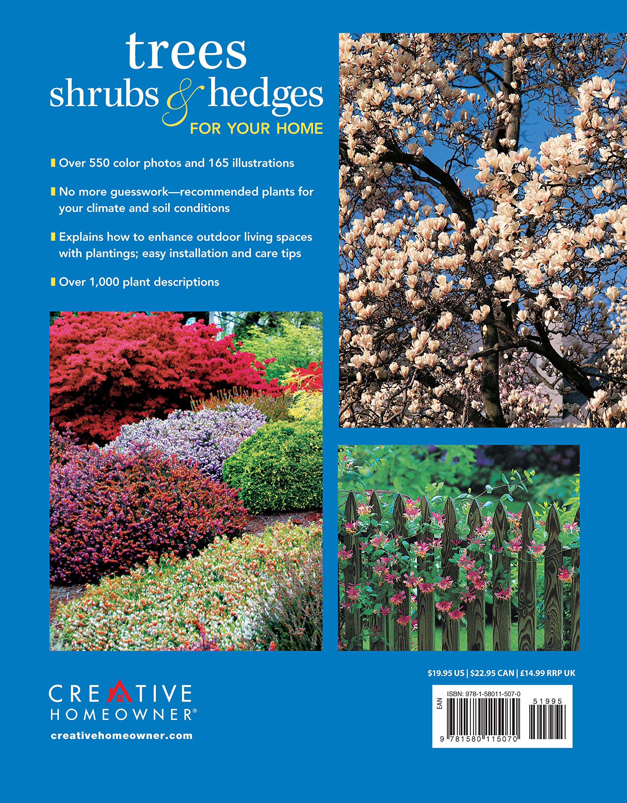Best Trees, Shrubs & Hedges for Landscaping: 1000+ Plant Guide with 550 Photos - Selection Tips, Care Secrets & Design Ideas to Enhance Your Outdoor Garden | Perfect for Homeowners, DIY Landscapers & Garden Enthusiasts