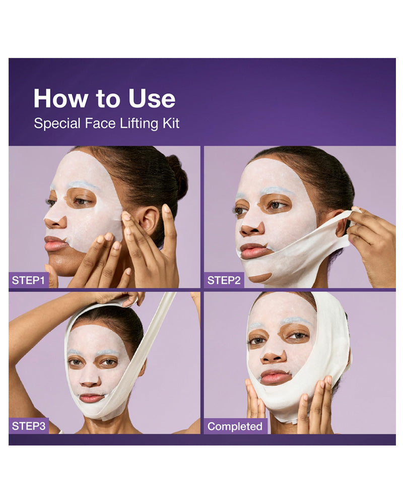 Numbuzin No.9 NAD Bio Lifting Full Coverage Facial Sheet Mask - Anti-Aging & Hydrating Korean Skincare for Glowing Skin - Perfect for Night Routine & Self-Care Days