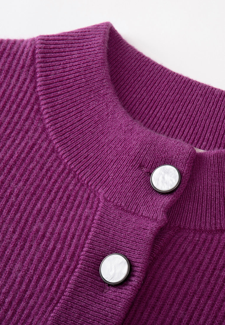 Slim Fit Ribbed Knit Cardigan for Women - Soft Stretch Long Sleeve Open Front Sweater - Perfect for Office, Casual Outfits & Layering
