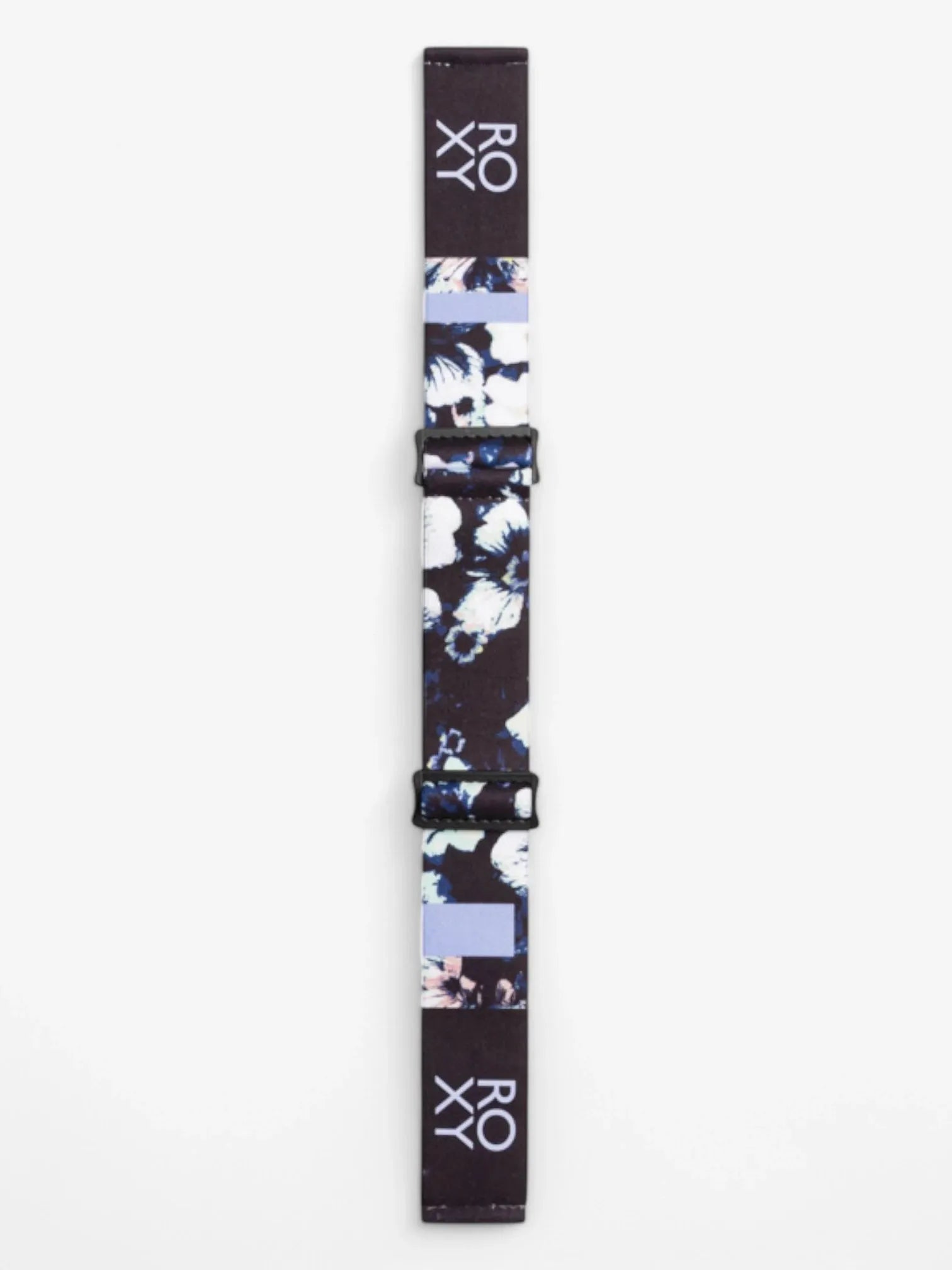 ROXY Feelin Color Luxe Blue Floral Snow Goggles - UV Protection, Anti-Fog for Skiing & Snowboarding