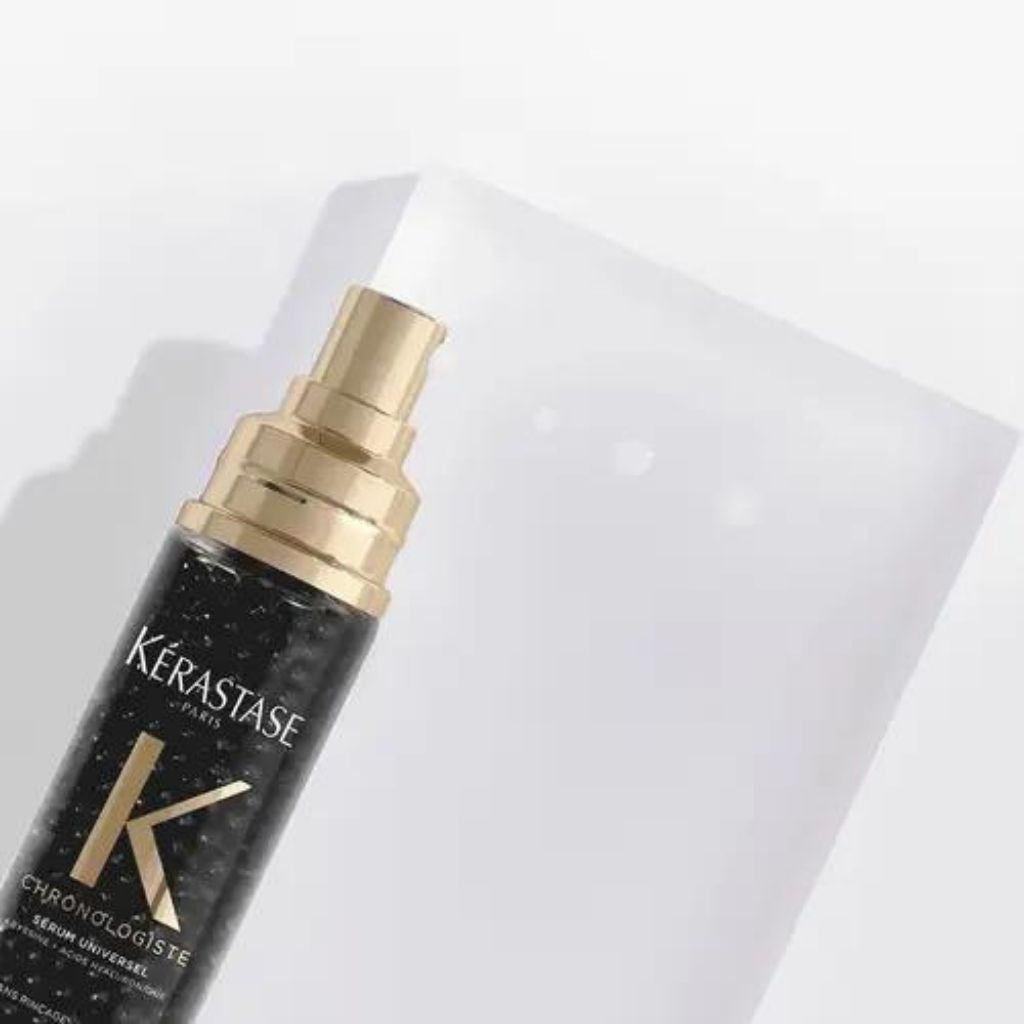 Kerastase Chronologiste Universal Revitalizing Serum with Pearl Extract - Anti-Aging Hair Treatment for Dry, Damaged Hair - Perfect for Daily Use & Salon-Quality Results at Home