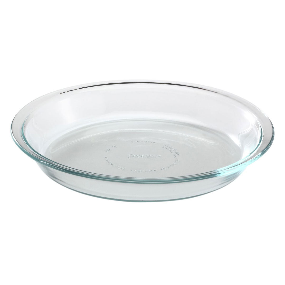 Anchor Hocking 82638AHG18 9-Inch Clear Glass Pie Plate - Perfect for Baking Homemade Pies, Quiches & Desserts - Oven, Microwave & Freezer Safe