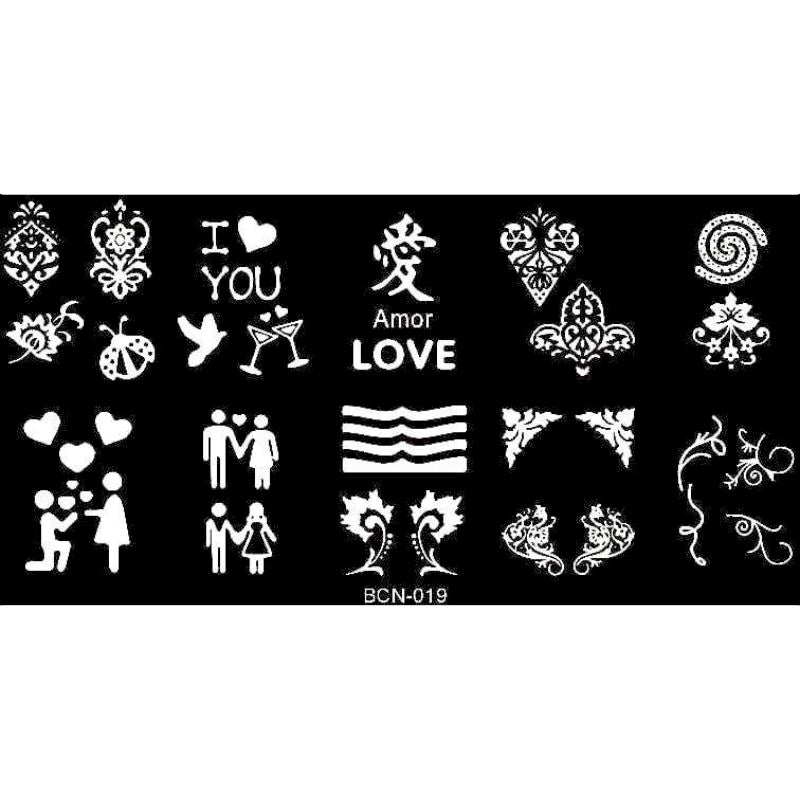 Premium Nail Art Stamping Plates - 50+ Unique Designs for DIY Manicures | Perfect for Home, Salon & Gift Giving