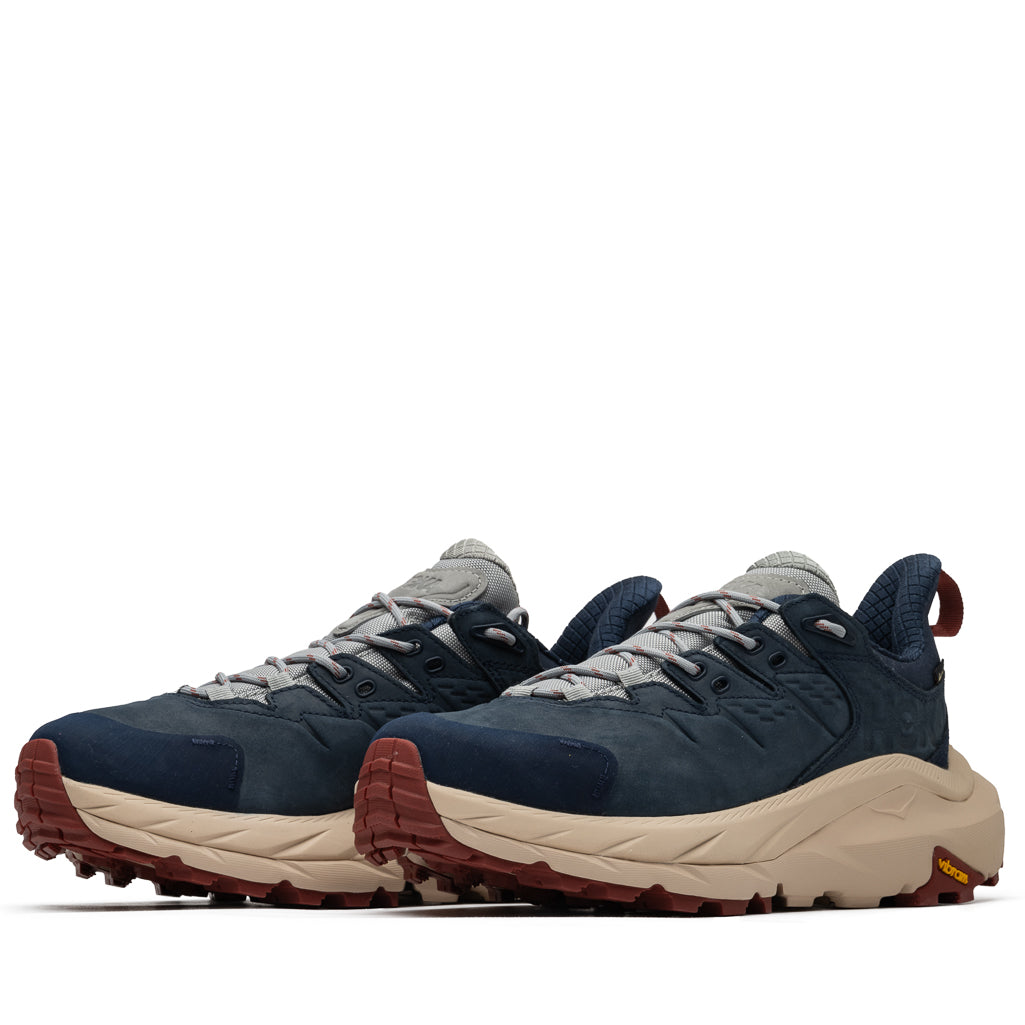Hoka One One Kaha 2 Low GTX Hiking Shoes - Waterproof & Lightweight for Men & Women | Limestone/Shifting Sand Color | Perfect for Trail Running, Outdoor Adventures & Daily Wear