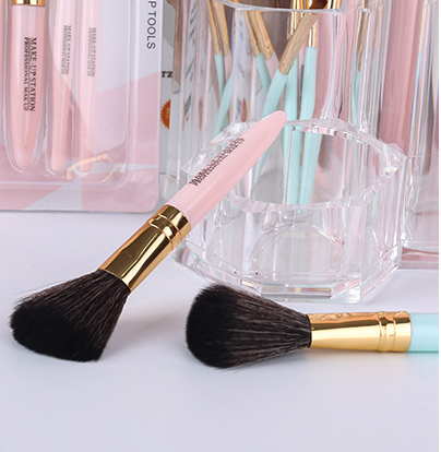 Premium Makeup Brush Set - 12 Piece Professional Cosmetic Brushes for Foundation, Blending, Contouring & Eyeshadow - Perfect for Everyday Makeup & Travel