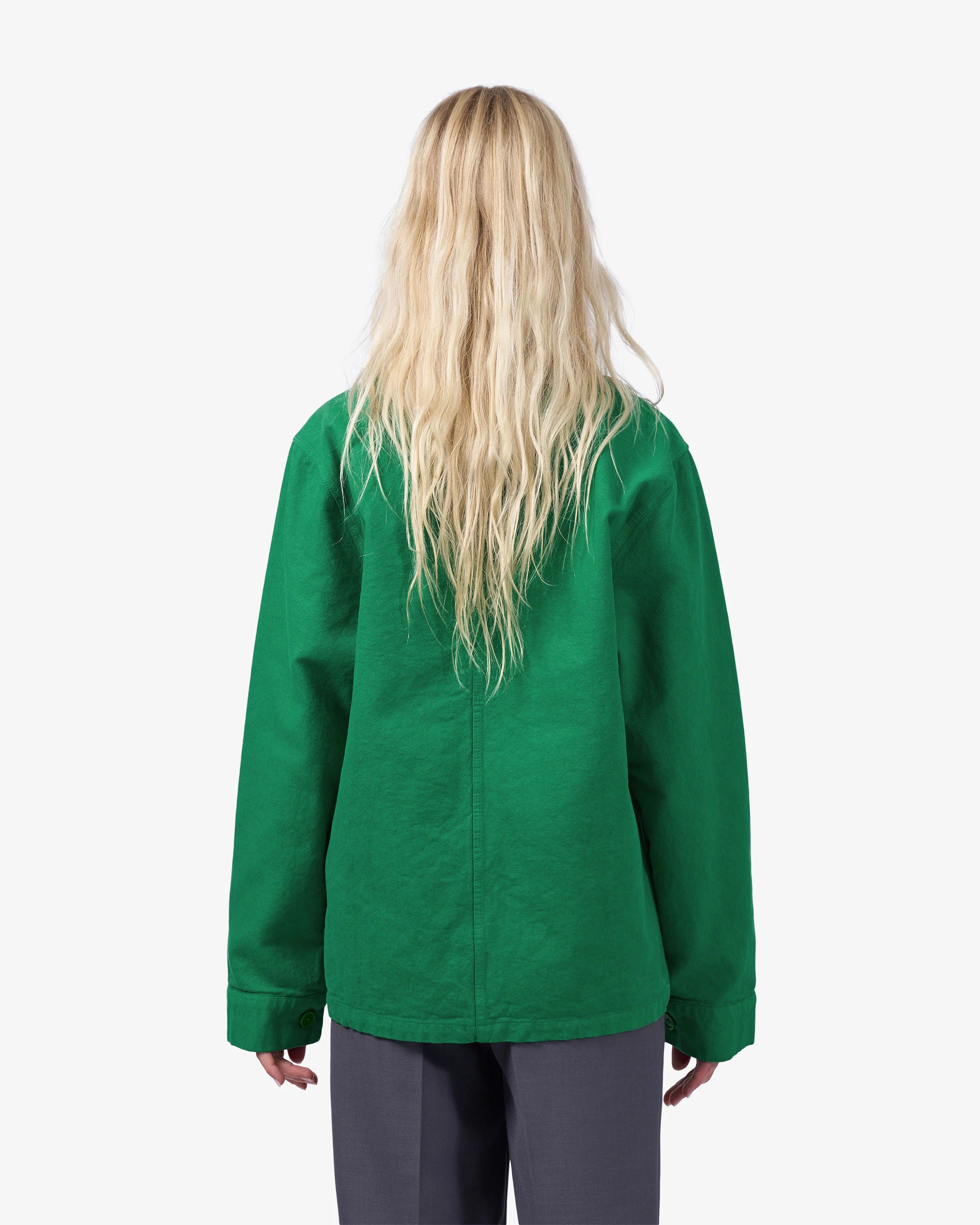Organic Workwear Jacket for Women - Soft Yellow Waterproof Windbreaker - Perfect for Outdoor Jobs, Hiking & Casual Wear