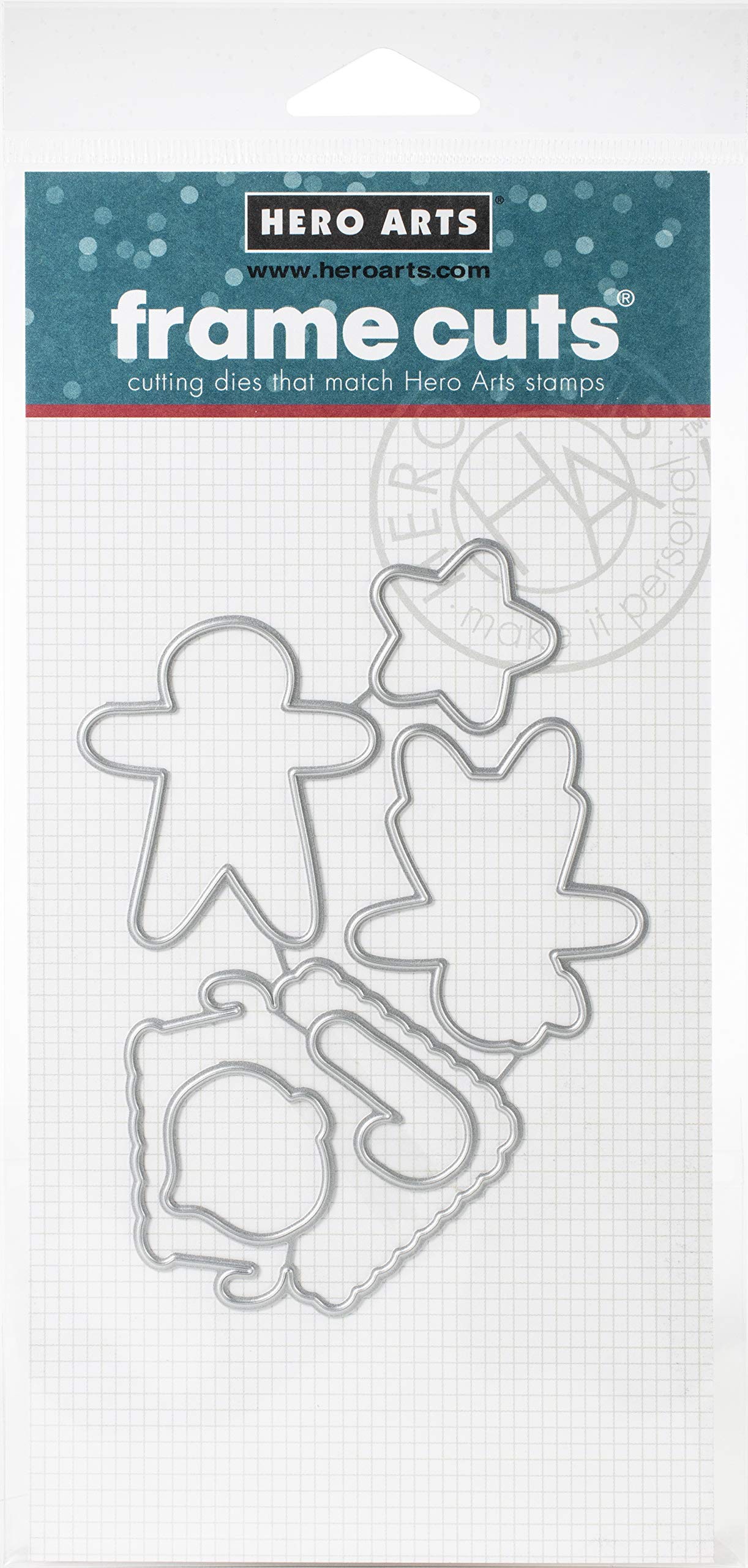 Hero Arts Gingerbread Die - Christmas Cookie Crafting for DIY Cards