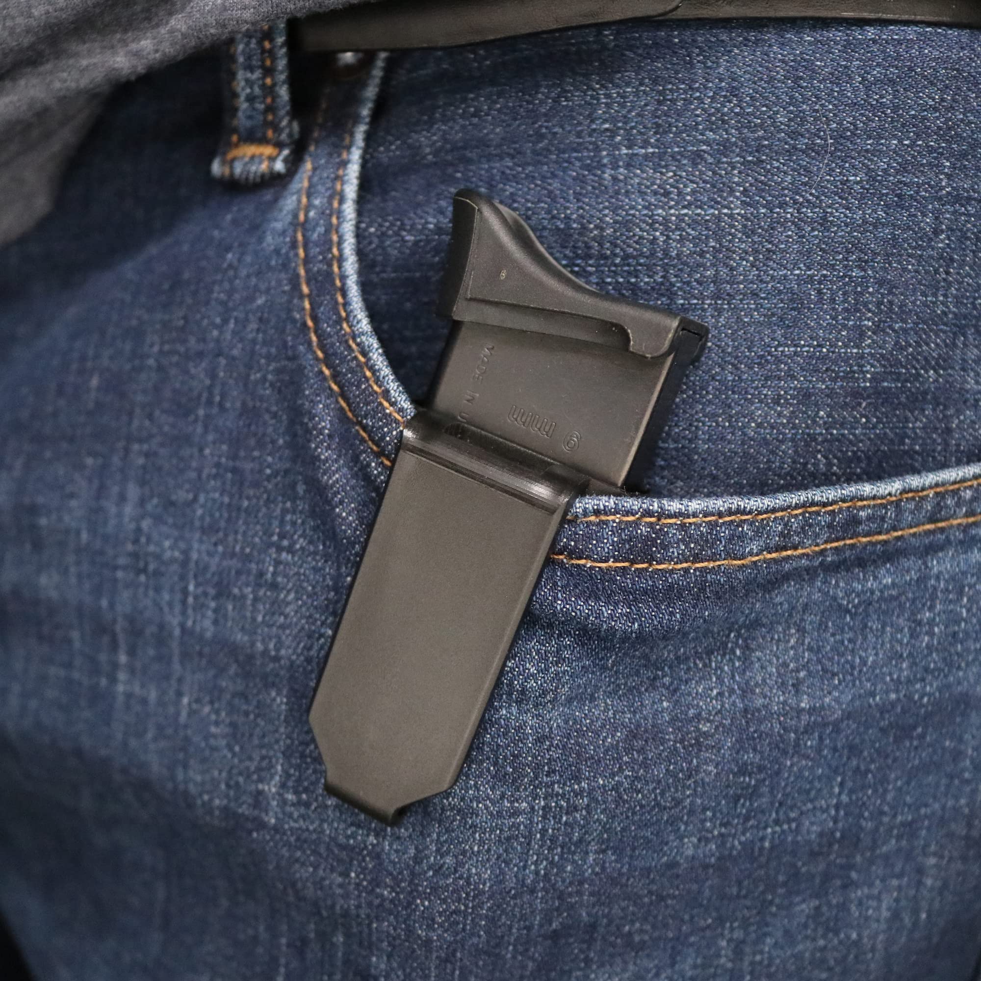 MakerShot Tactical Magazine Carrier - Durable Gun Belt Magazine Holster for Pistol & Handgun | Ammo Storage & Clip Holder | Perfect for Range Training, Hunting & Tactical Missions