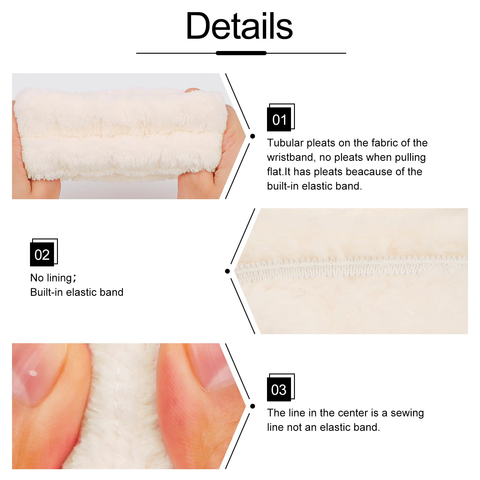WHAVEL 6 Pairs Absorbent Face Washing Wristbands - Spa Quality Sweatbands for Skincare & Washing - Prevent Water Dripping Down Arms - Perfect for Facials, Makeup Removal & Daily Cleansing Routine