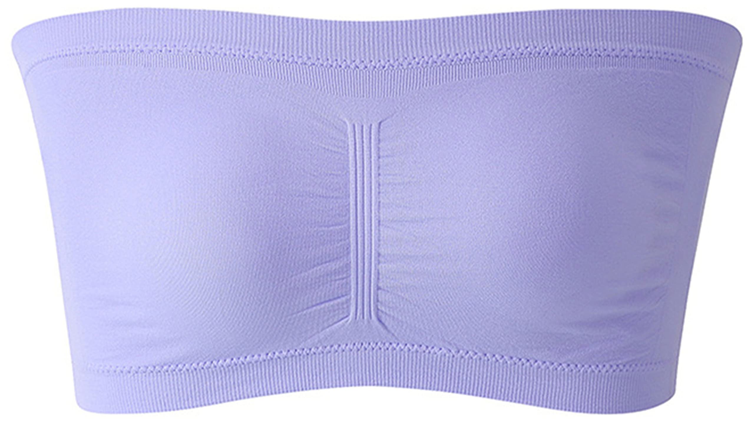 Umeyda Seamless Bandeau Strapless Bra for Girls - Comfortable Wireless Bralette for Teens, Yoga, Sports & Everyday Wear