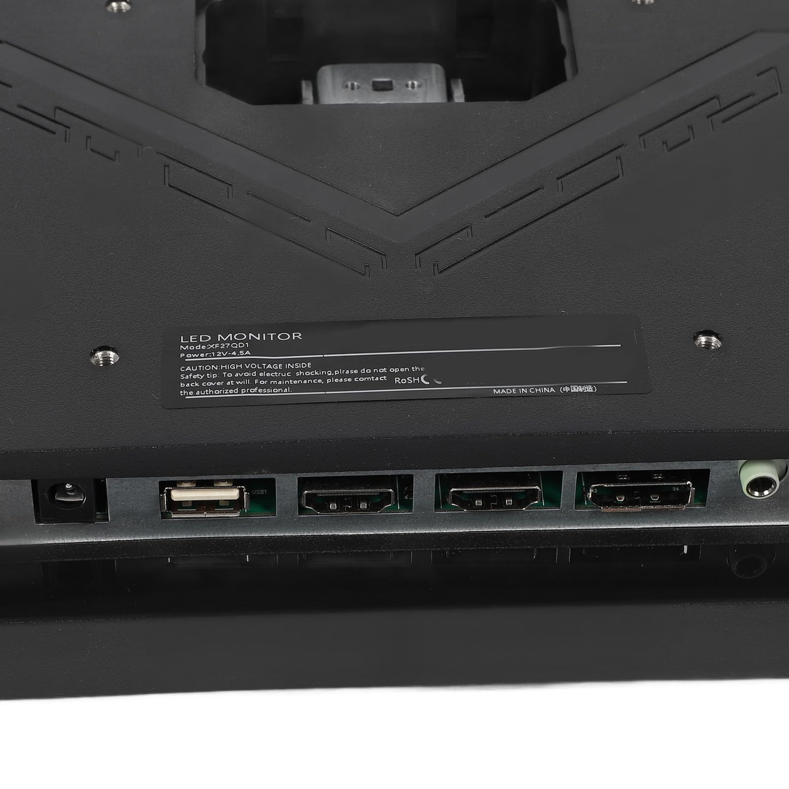 27 Inch QHD Gaming Monitor - 2560x1440 IPS Display, 165Hz Refresh Rate, 1ms Response Time, 120% sRGB - Perfect for PC Gaming, Esports & Professional Work (US Plug)