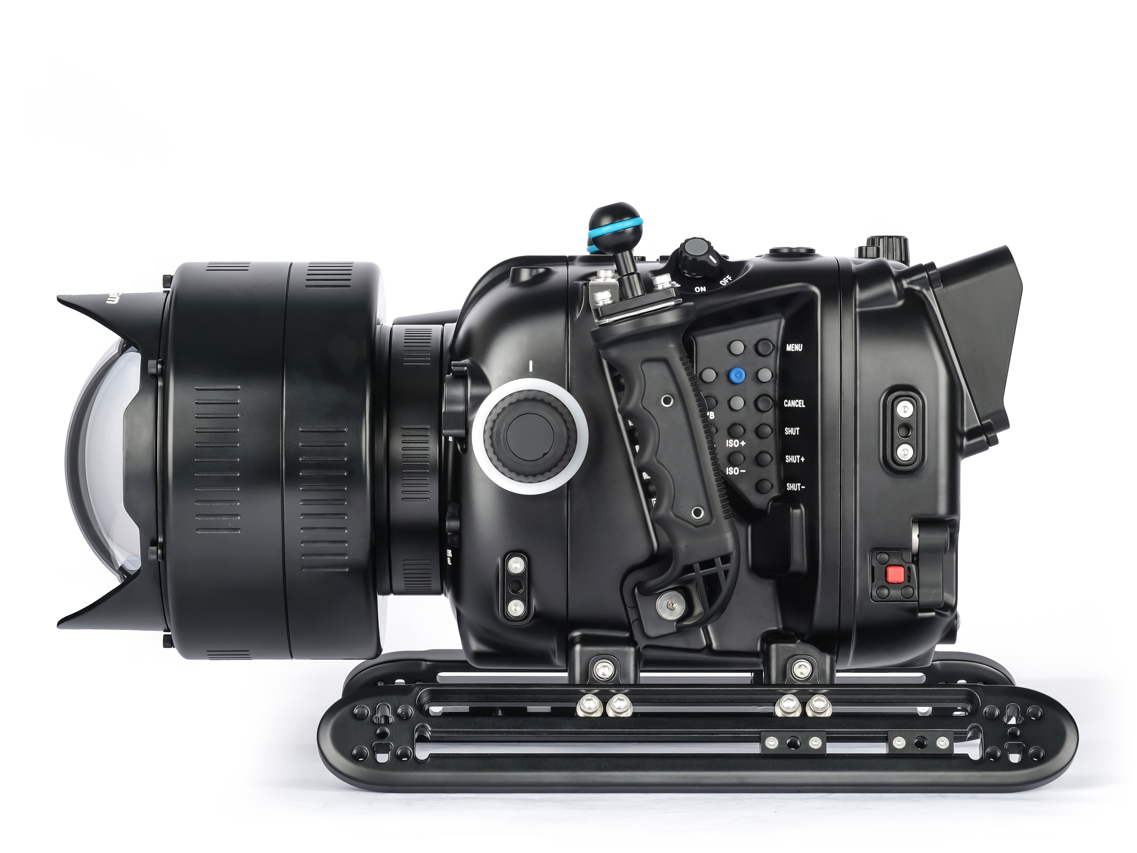 Nauticam NA C500II Underwater Housing for Canon EOS C300III/C500II Camera System with N120 Port - Professional 4K Video Shooting for Scuba Diving & Marine Photography