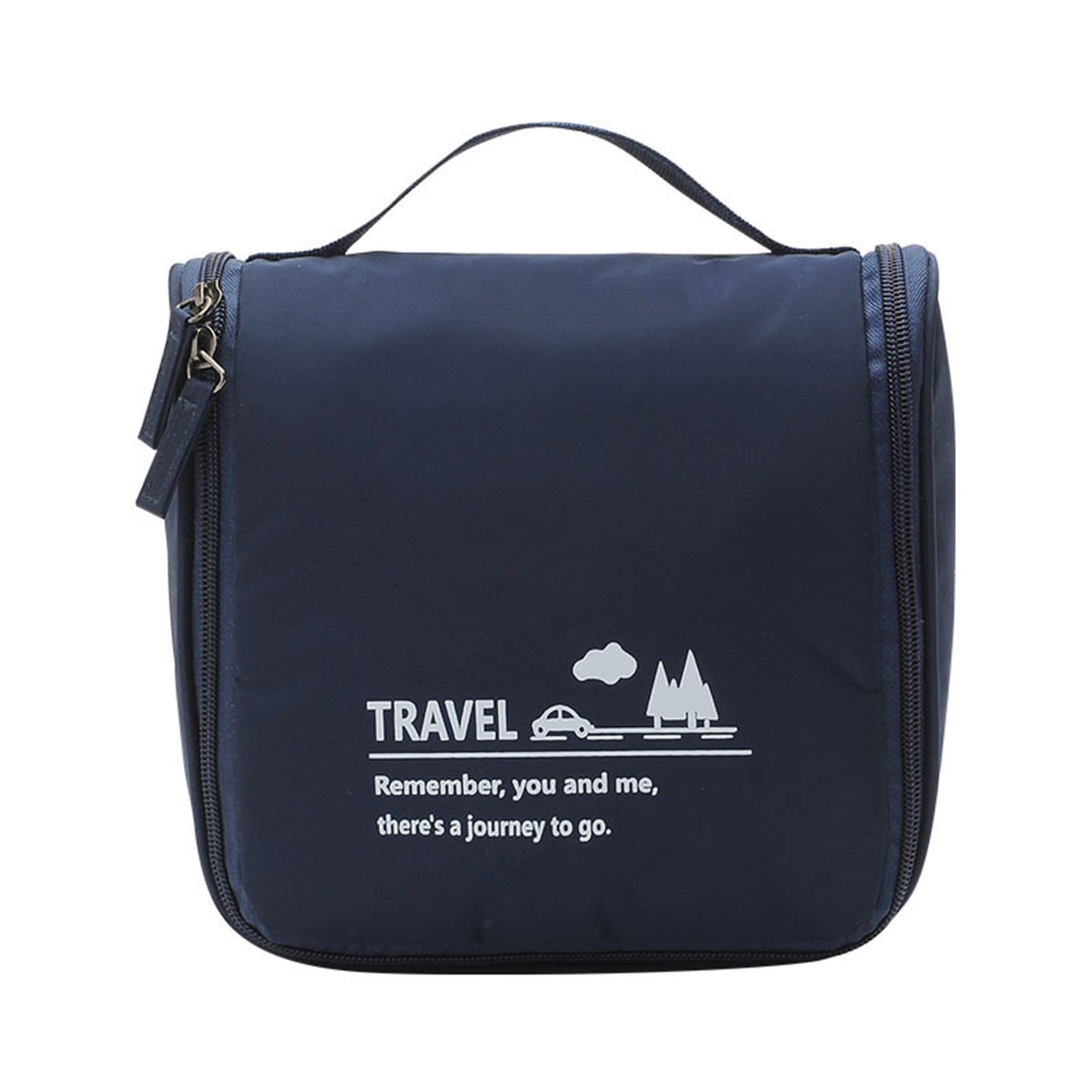QX6 Hanging Toiletry Bag - Large Waterproof Travel Cosmetic Organizer for Men & Women with Sturdy Hook | Perfect for Bathroom, Camping & Airplane Travel