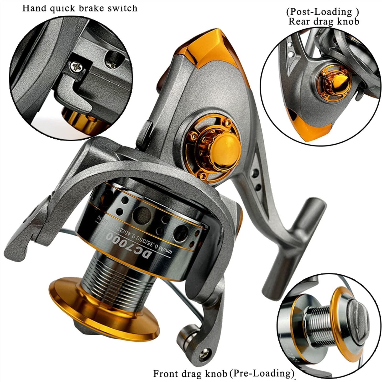 Premium Carbon Telescopic Fishing Rod and Reel Combo Set - Ultra-Light 2.1m Travel Fishing Pole Kit for Freshwater & Saltwater Angling - Perfect for Camping, Backpacking and Outdoor Adventures