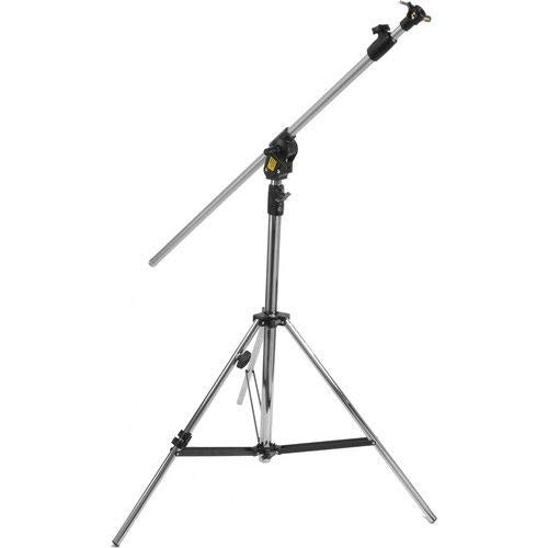 Manfrotto 420CSU 3-Section Aluminum Combi Boom Stand with Sandbag - Professional Photography & Video Studio Light Stand for Lighting Equipment (Replaces 3399) - Perfect for YouTube, Podcast, and Studio Productions