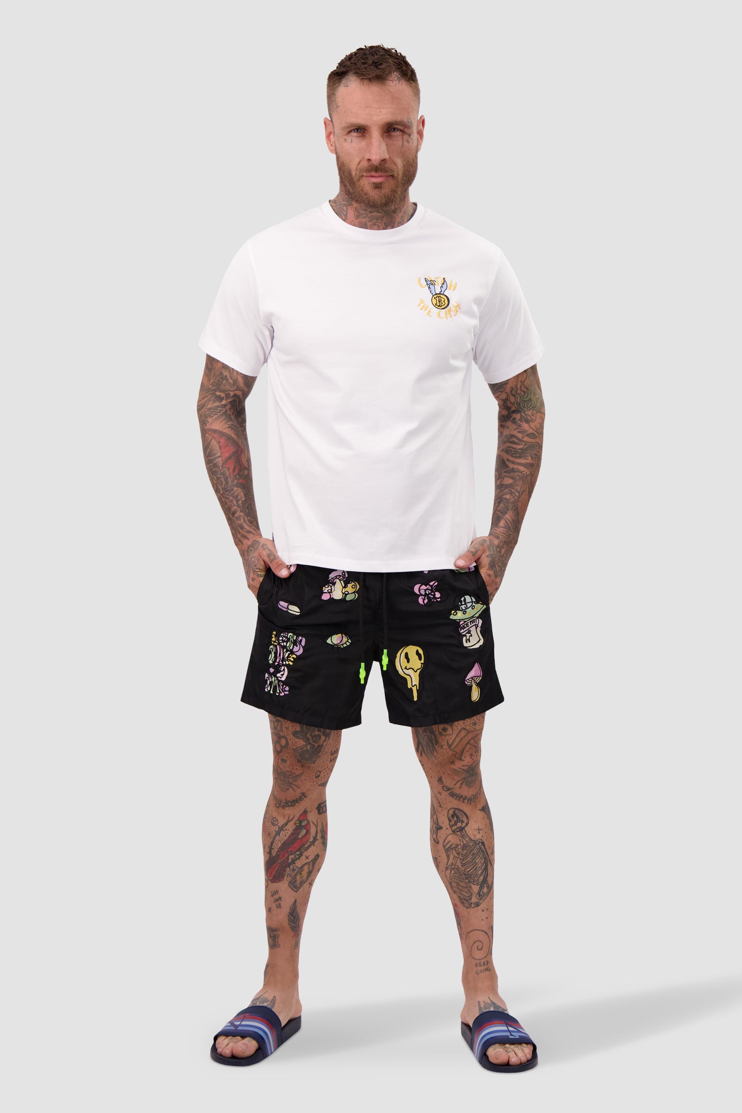 Premium White Yacht T-Shirt for Men - Luxury Nautical Style Cotton Tee - Perfect for Sailing, Boating & Casual Wear
