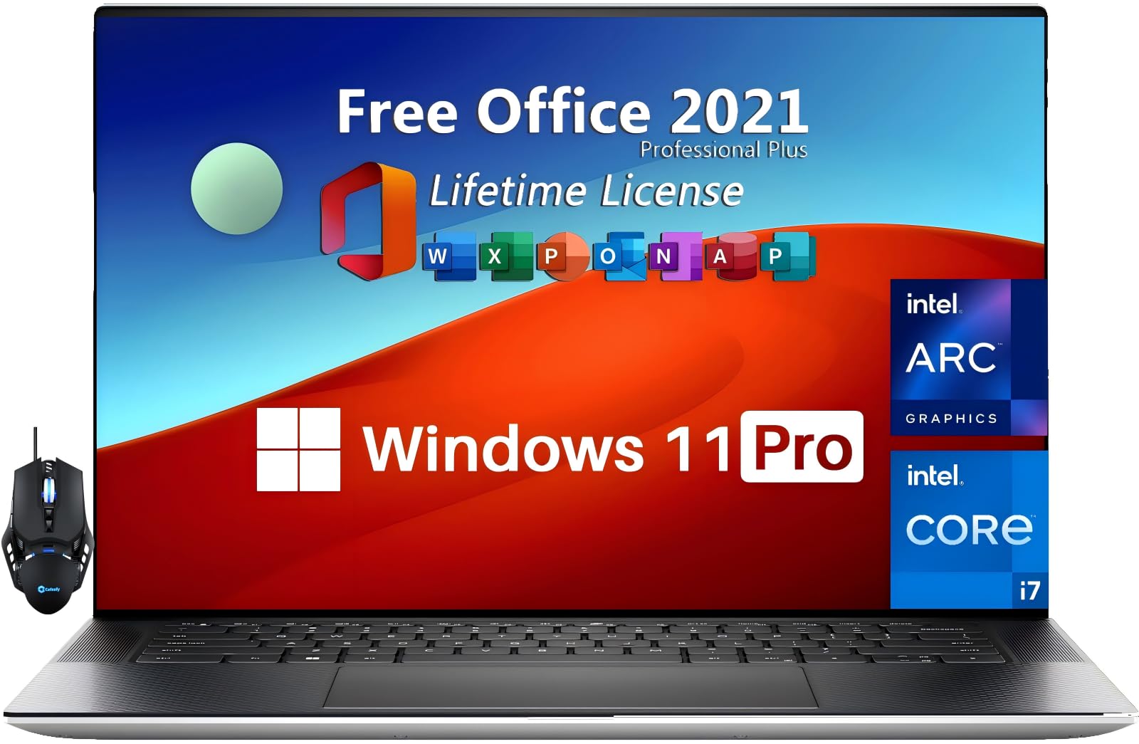 Dell XPS 15 9530 Business Laptop - Intel 10-Core i7-13620H, 15.6