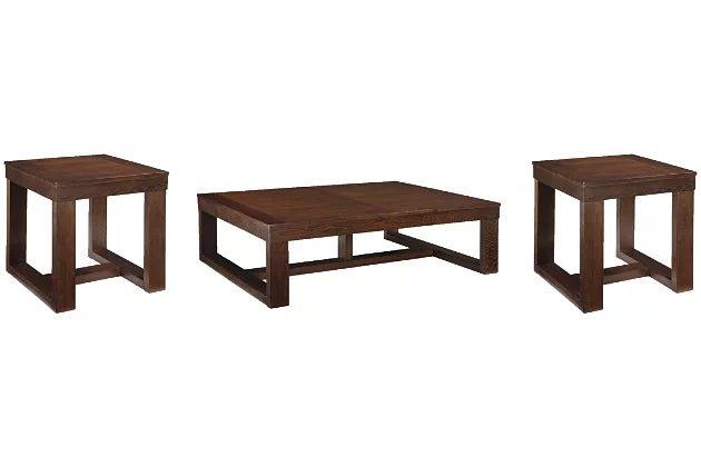 Watson Coffee Table & 2 End Tables Set T481 - Modern Living Room Furniture for Home Decor - Perfect for Family Gatherings & Entertaining Guests