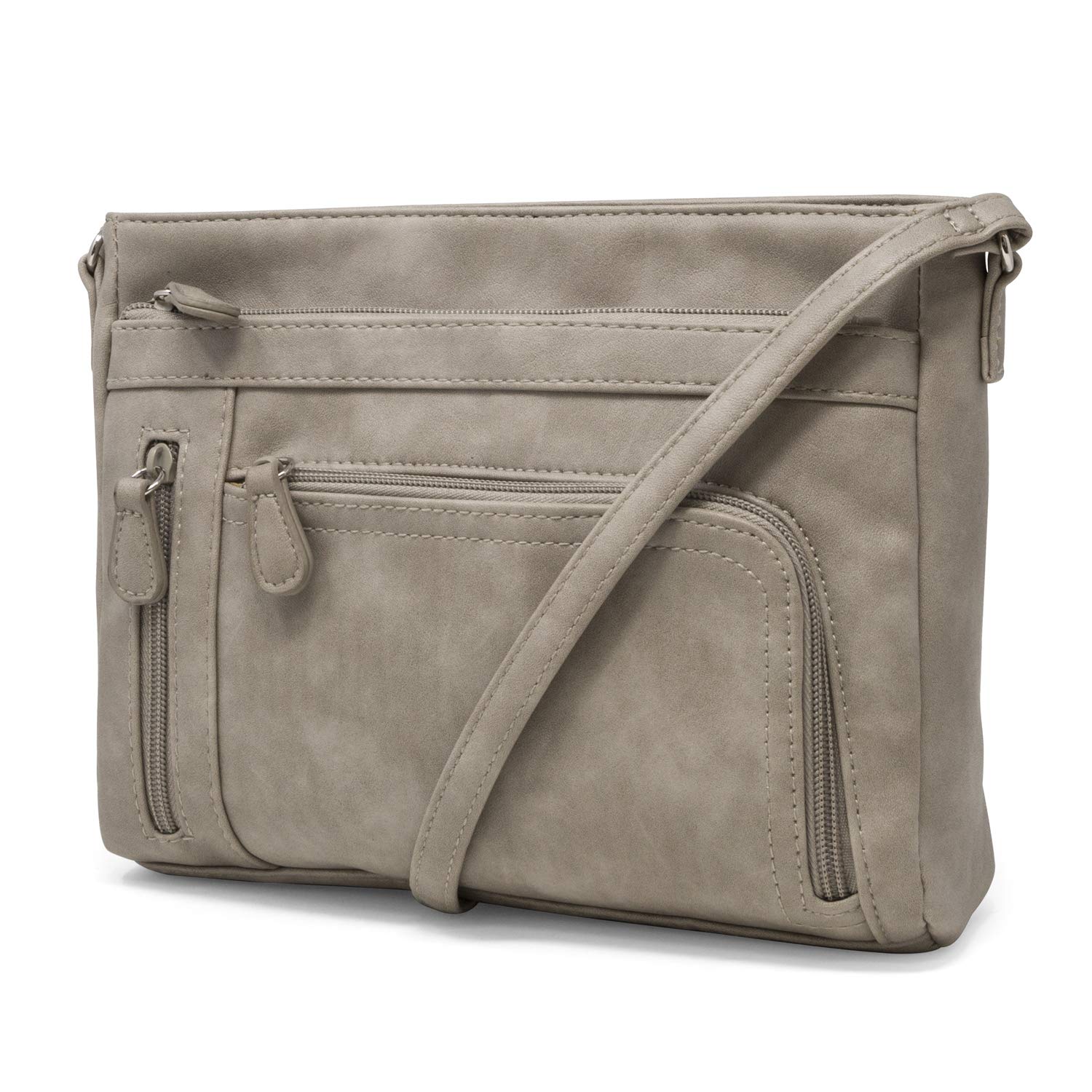 Stylish MultiSac Summerville East West Crossbody Bag for Women - Fashionable Leather Shoulder Purse with Adjustable Strap, Perfect for Travel, Work & Everyday Use