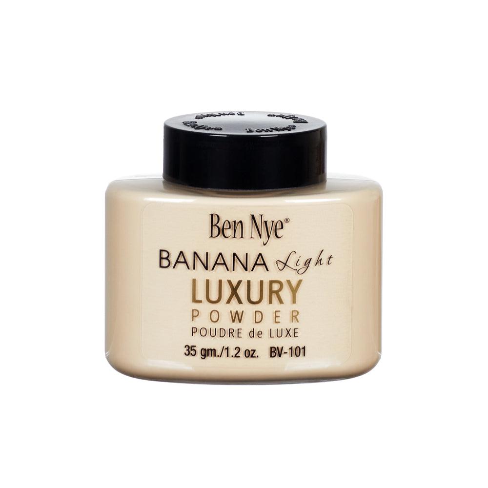 Ben Nye Banana Light Setting Powder - Translucent Loose Powder for Makeup, Oil Control & Shine Reduction - Perfect for Stage, Photography & Everyday Use